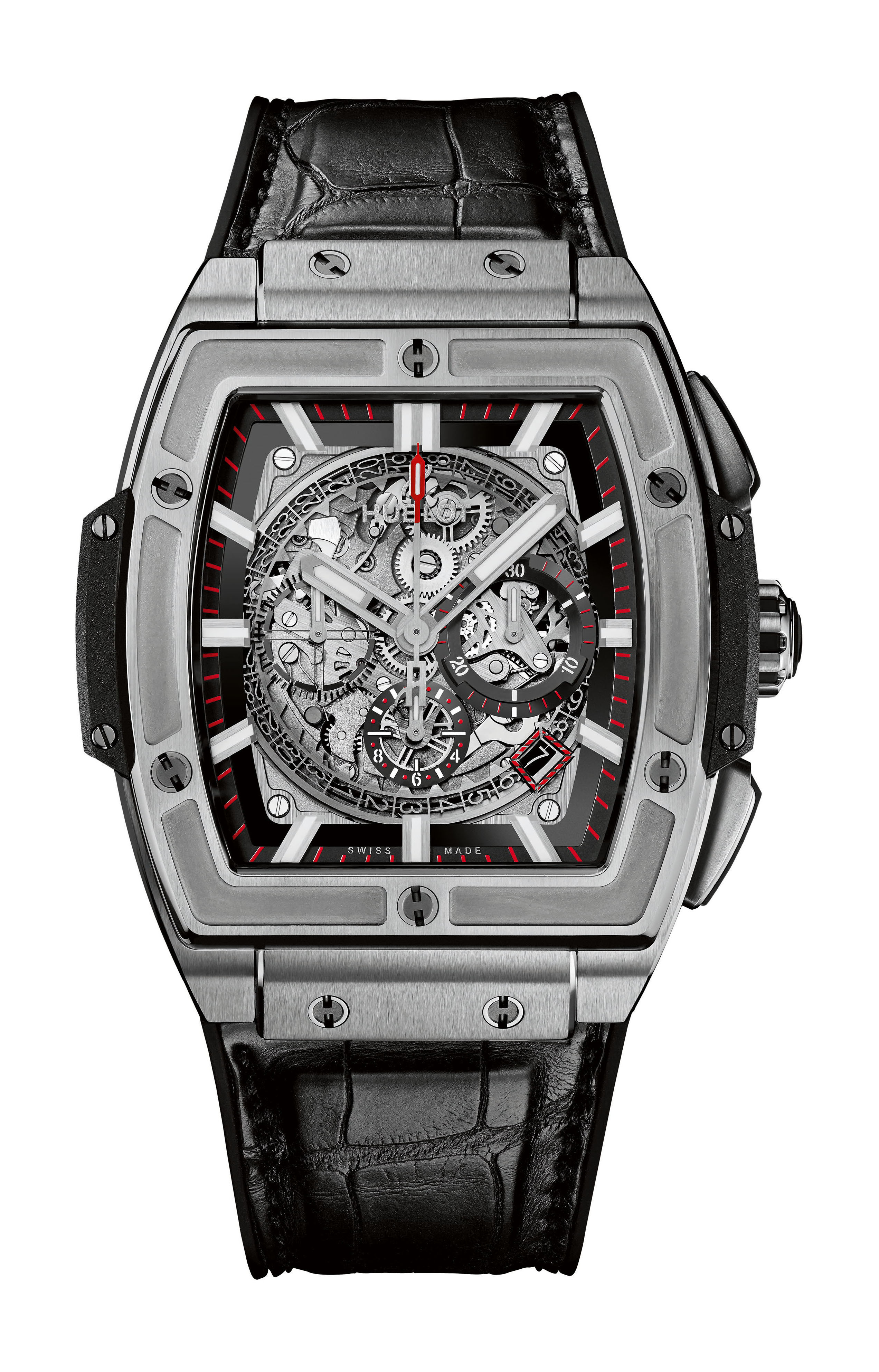 Hublot Spirit Of Big Bang Titanium luxury timepiece - detailed view