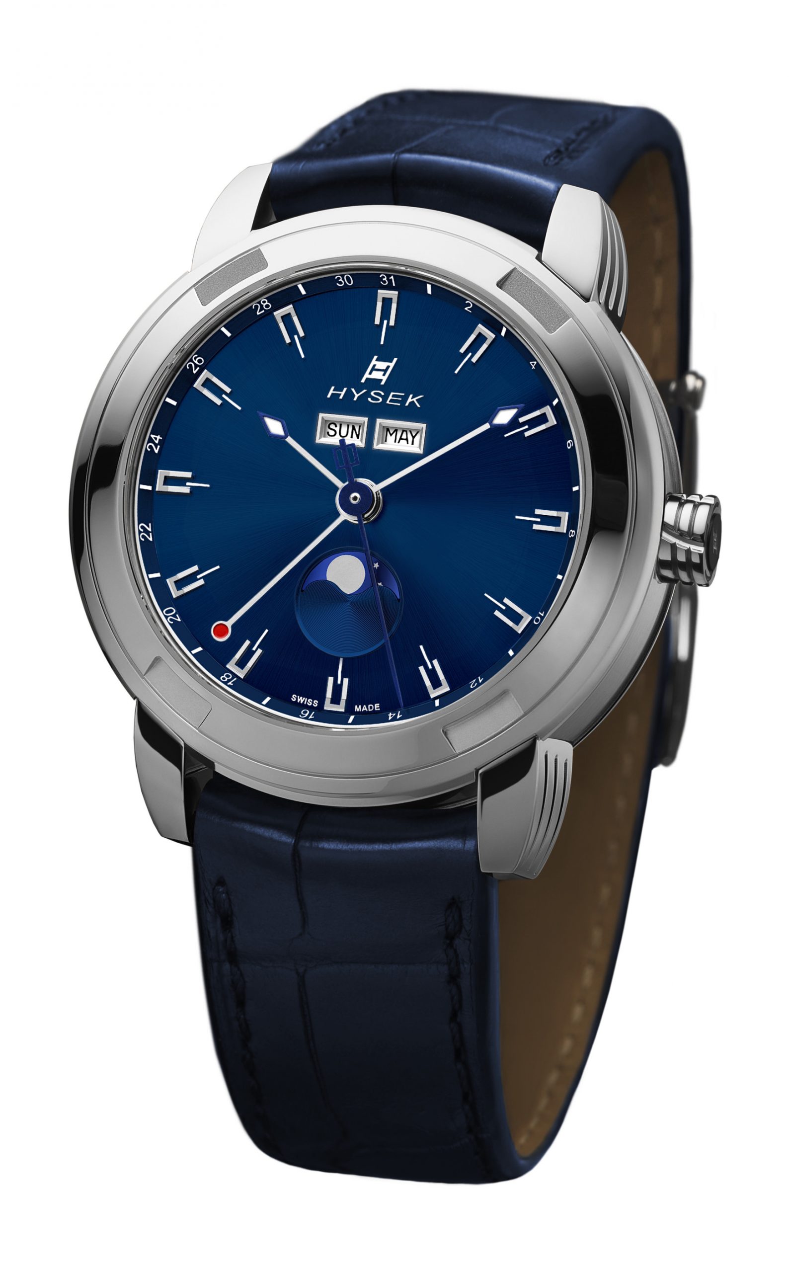 Hysek IO 42MM MOON PHASE & ANNUAL CALENDAR watch