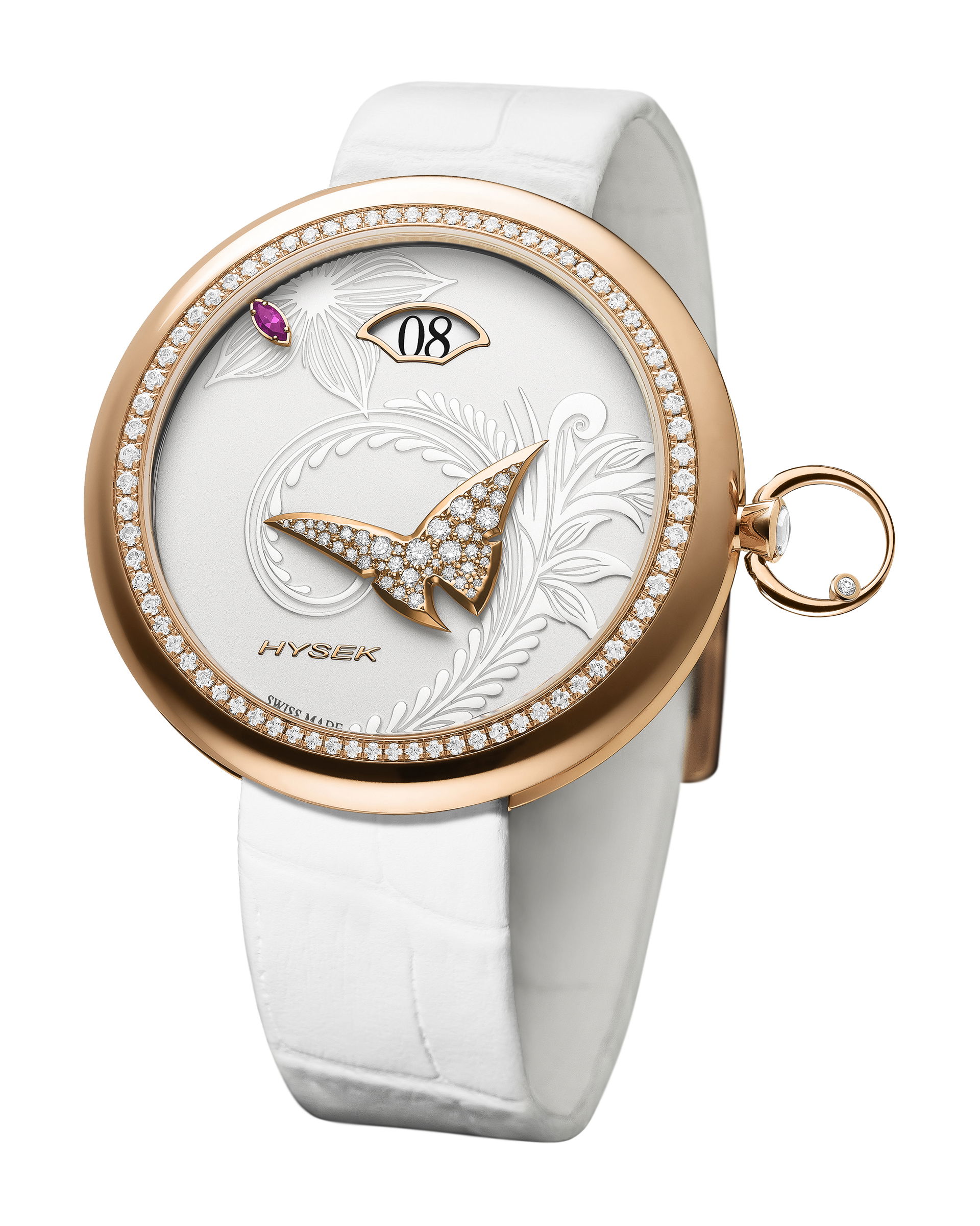 Hysek KALYSTA EXOTIC TALE luxury timepiece - detailed view