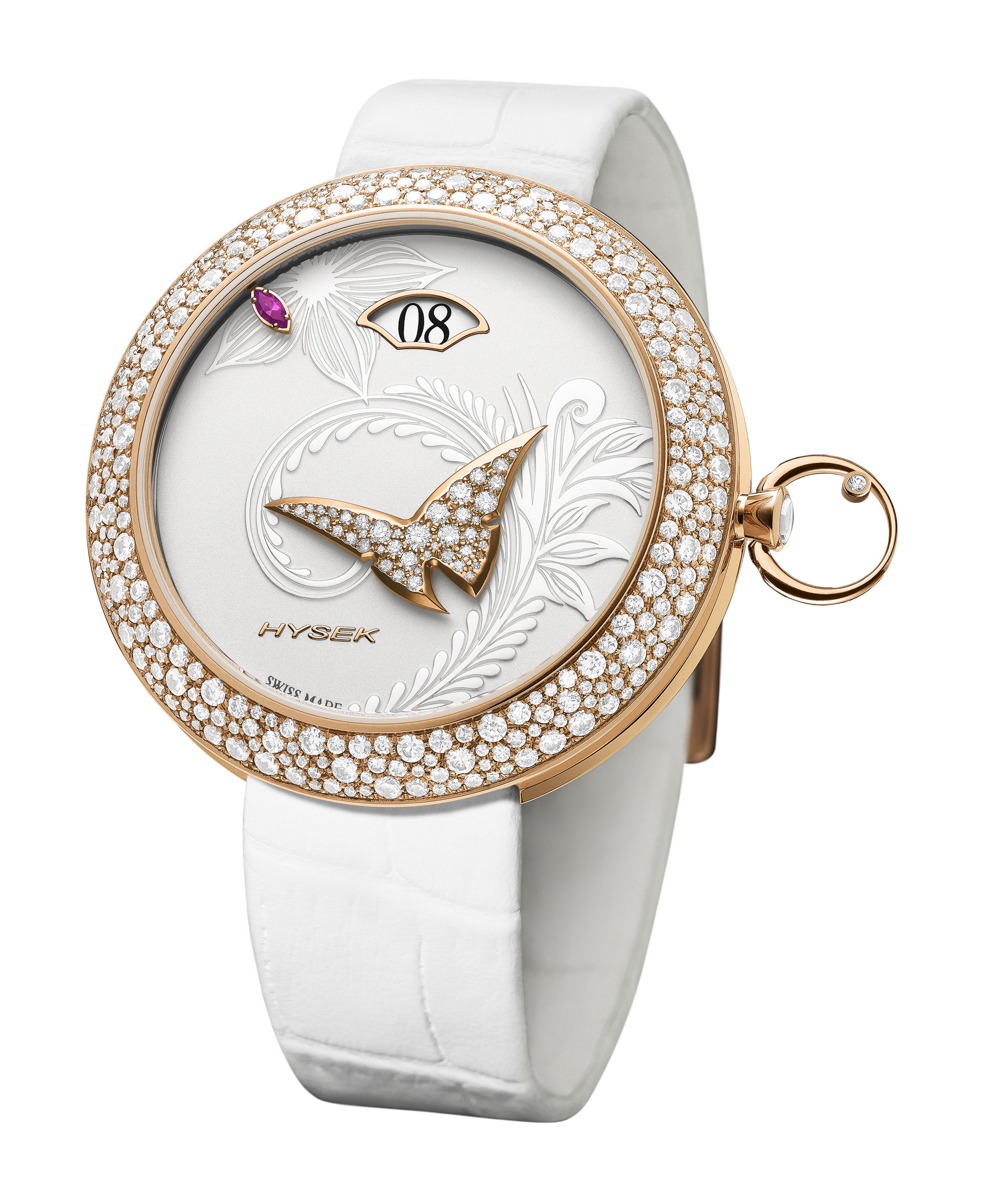 Hysek KALYSTA EXOTIC TALE luxury timepiece - detailed view