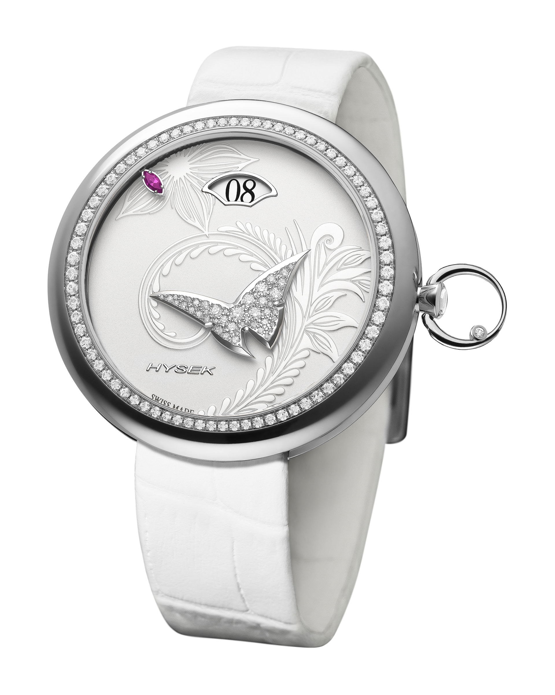 Hysek KALYSTA EXOTIC TALE luxury timepiece - detailed view