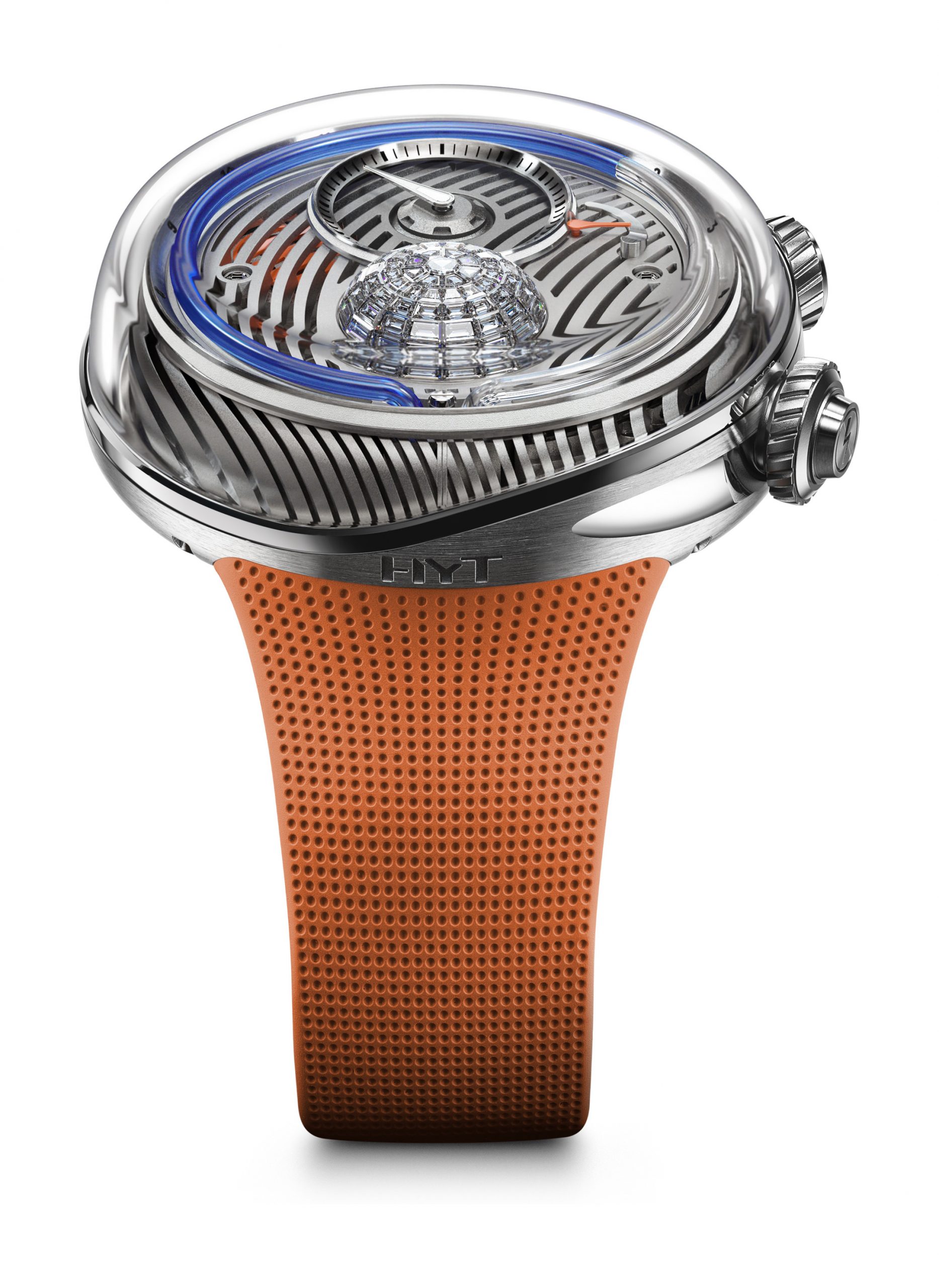 HYT Flow luxury timepiece - detailed view