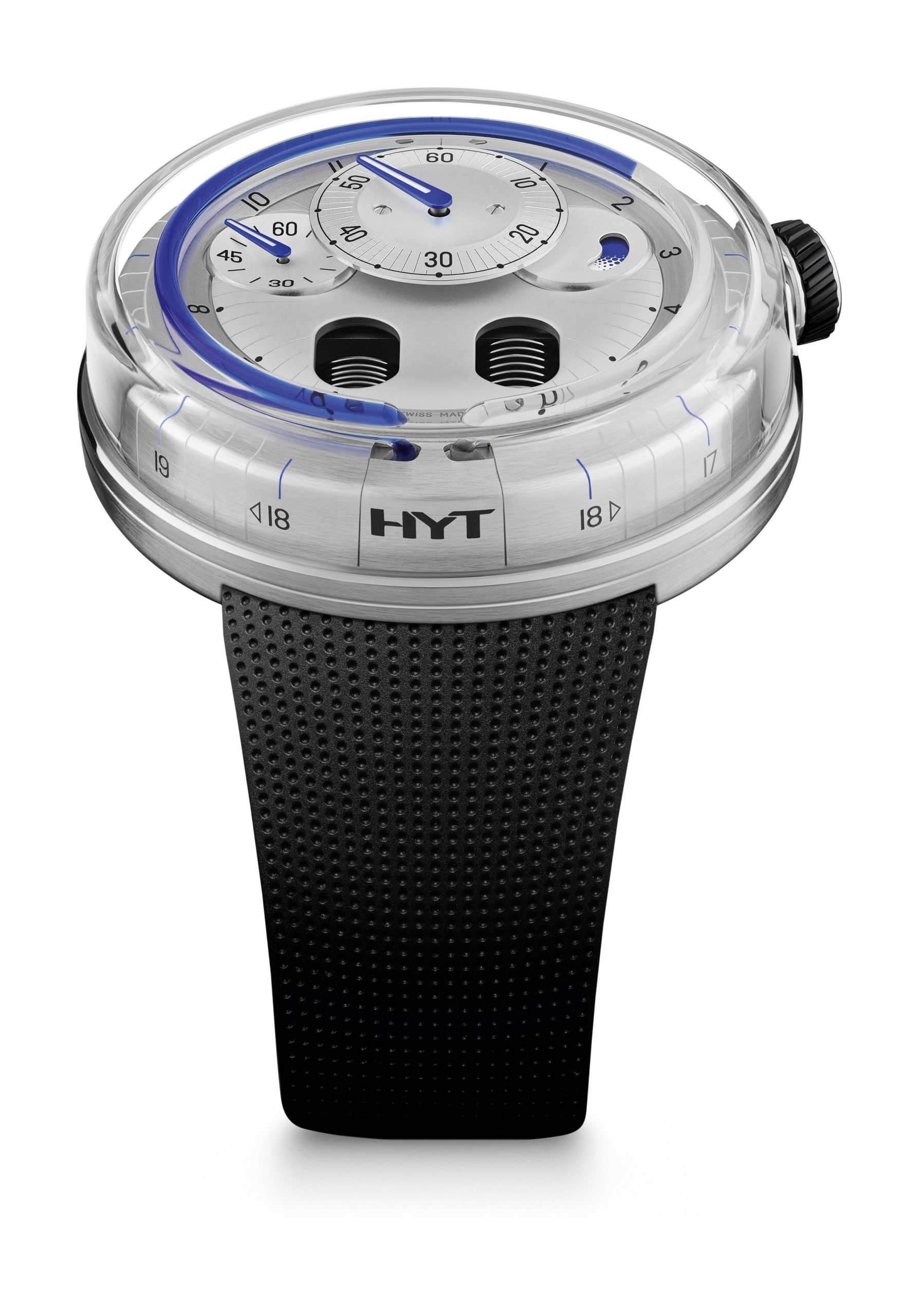 HYT H0 luxury timepiece - detailed view