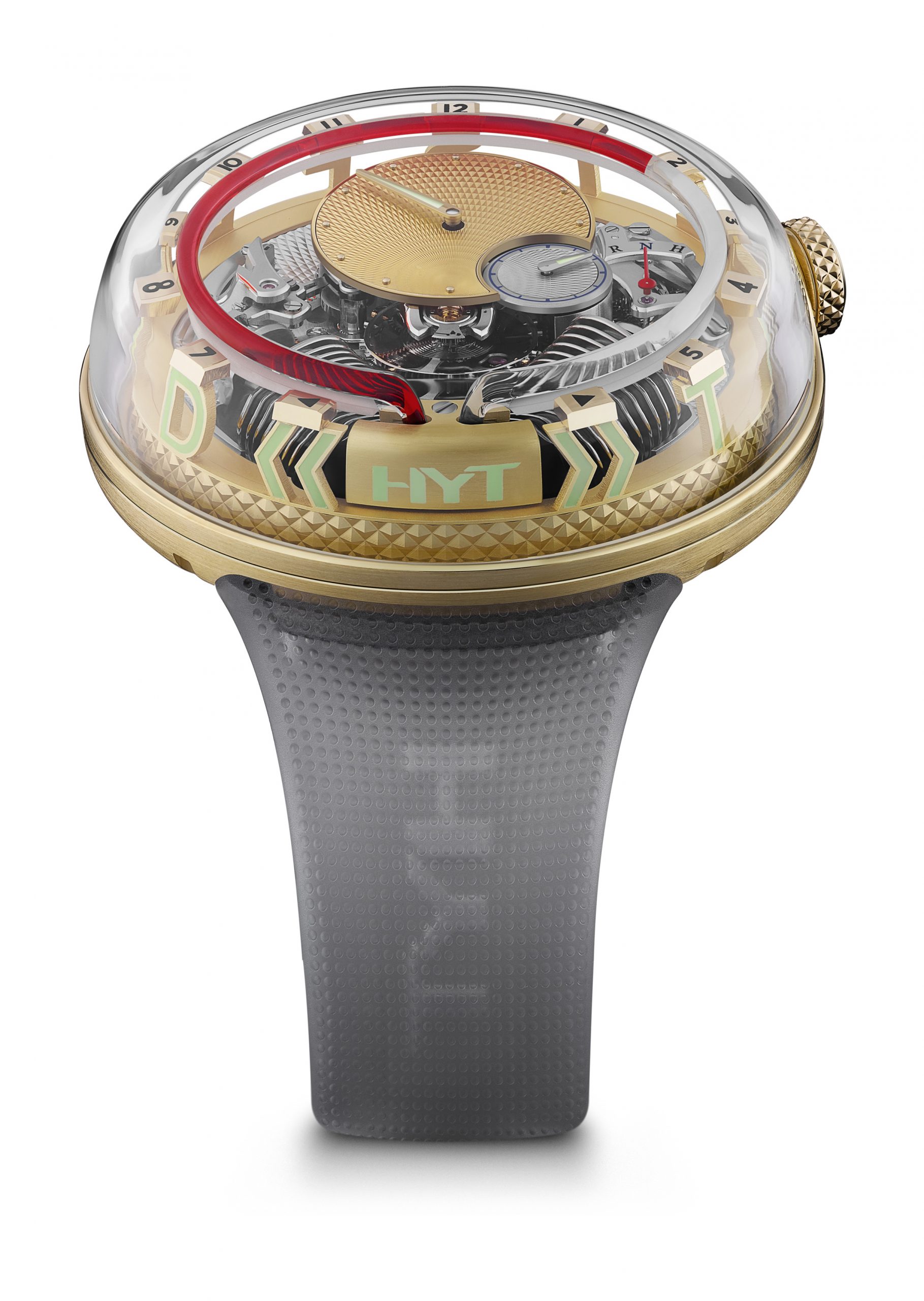 Hyt H2.0 »Time is Fluid« watch
