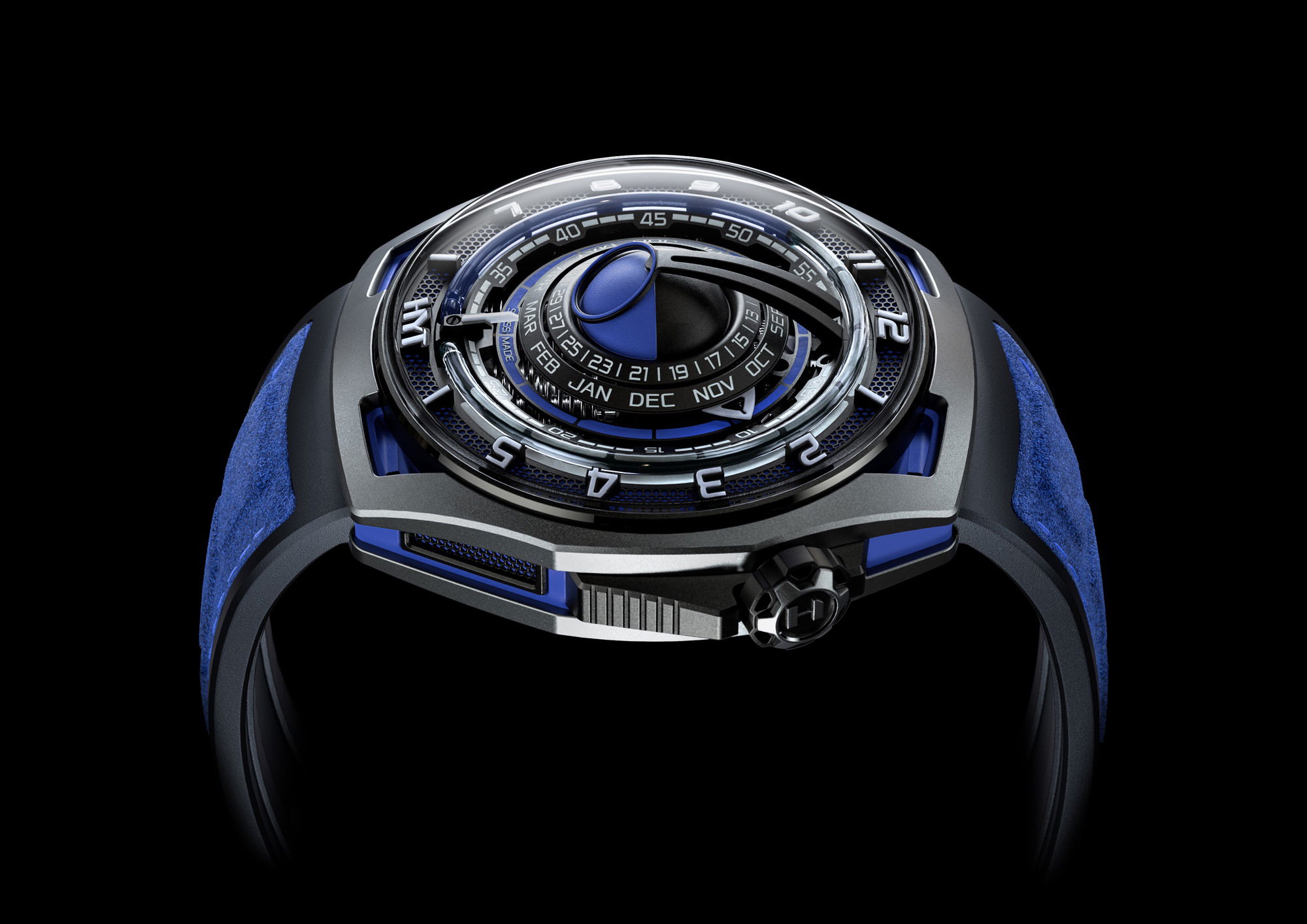 HYT Moon Runner SuperNova Blue - View 2