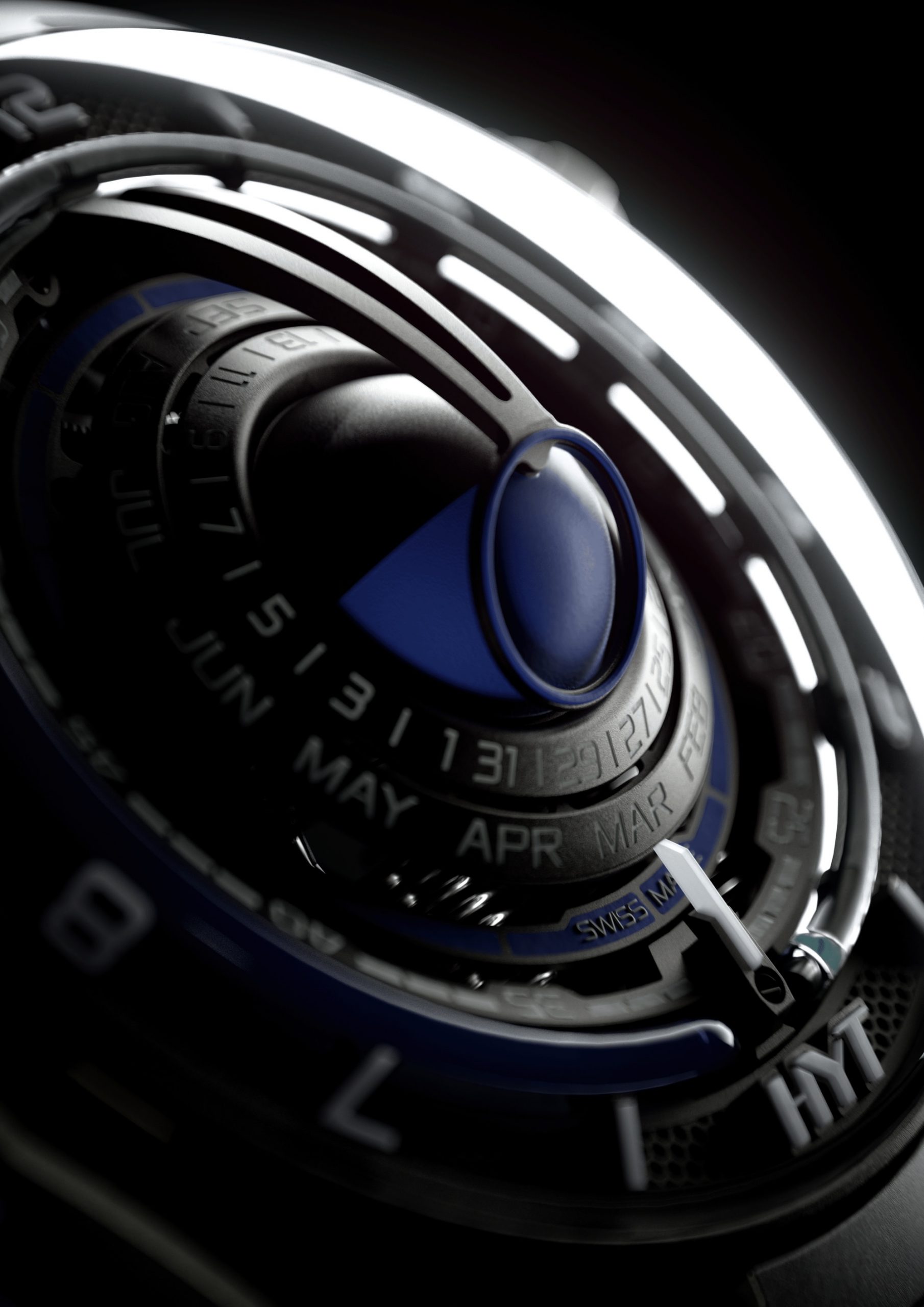 HYT Moon Runner SuperNova Blue - View 3