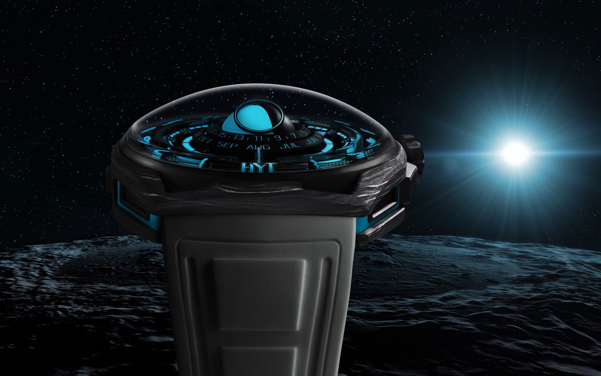 HYT Moon Runner White Neon - View 2