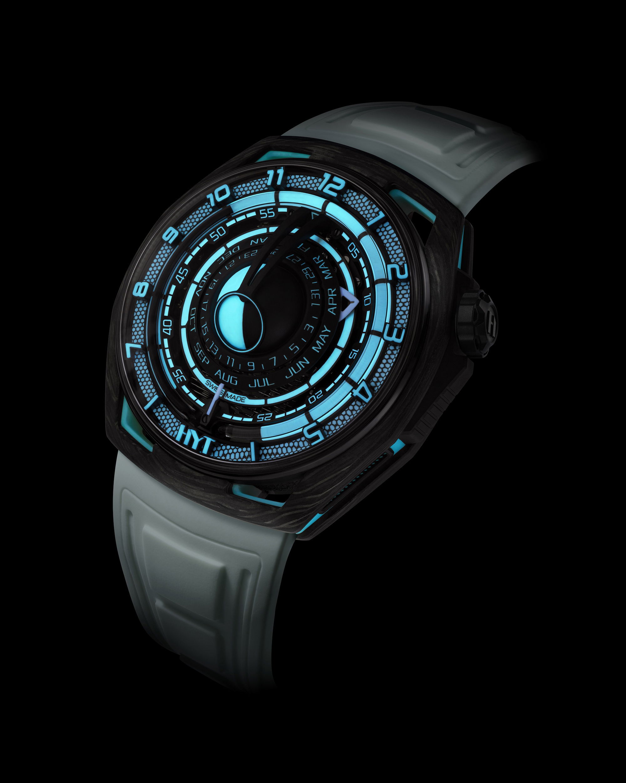 HYT Moon Runner White Neon - View 3