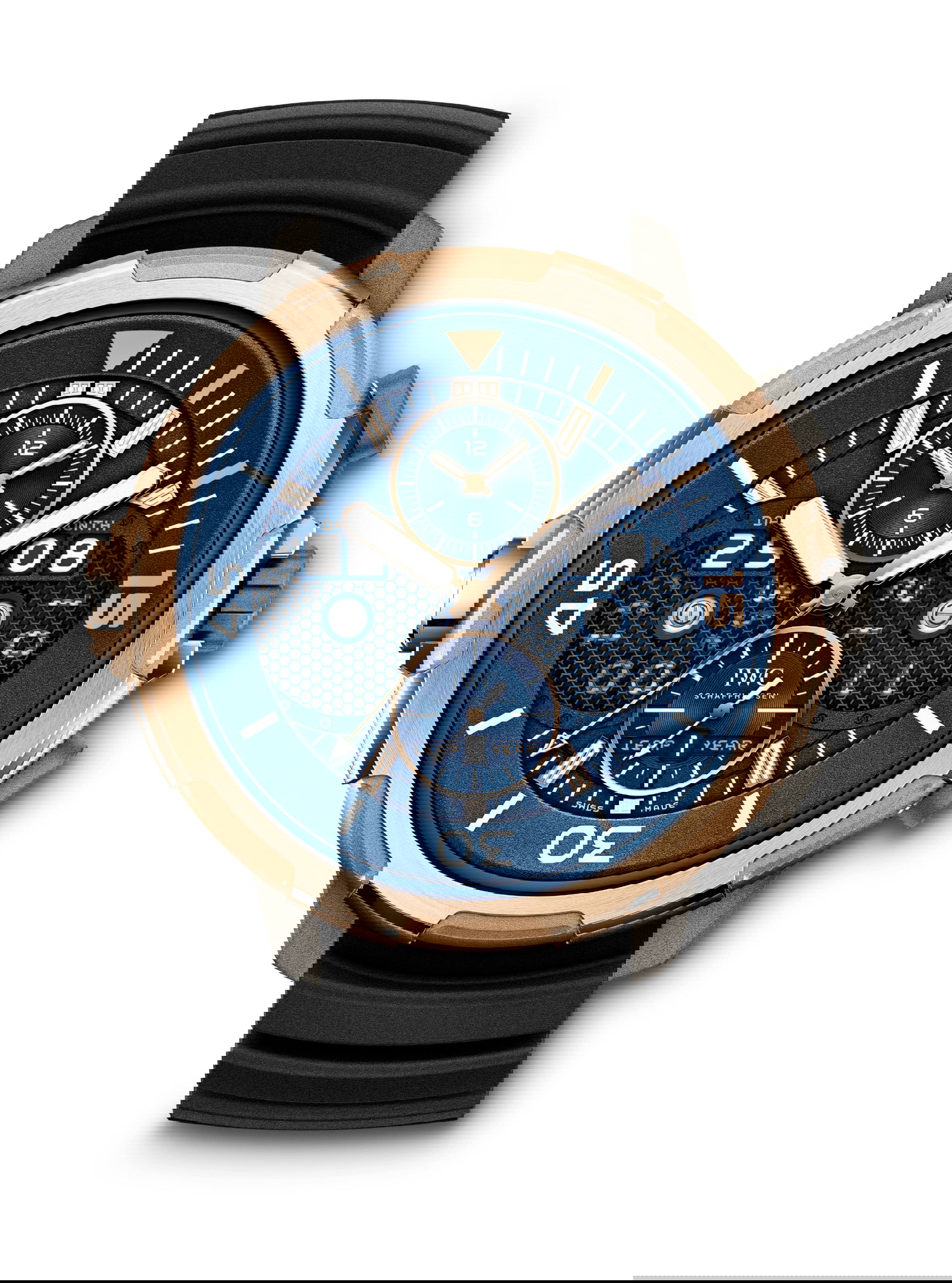 Iwc Schaffhausen Aquatimer Perpetual Calendar Digital Date-Month watch