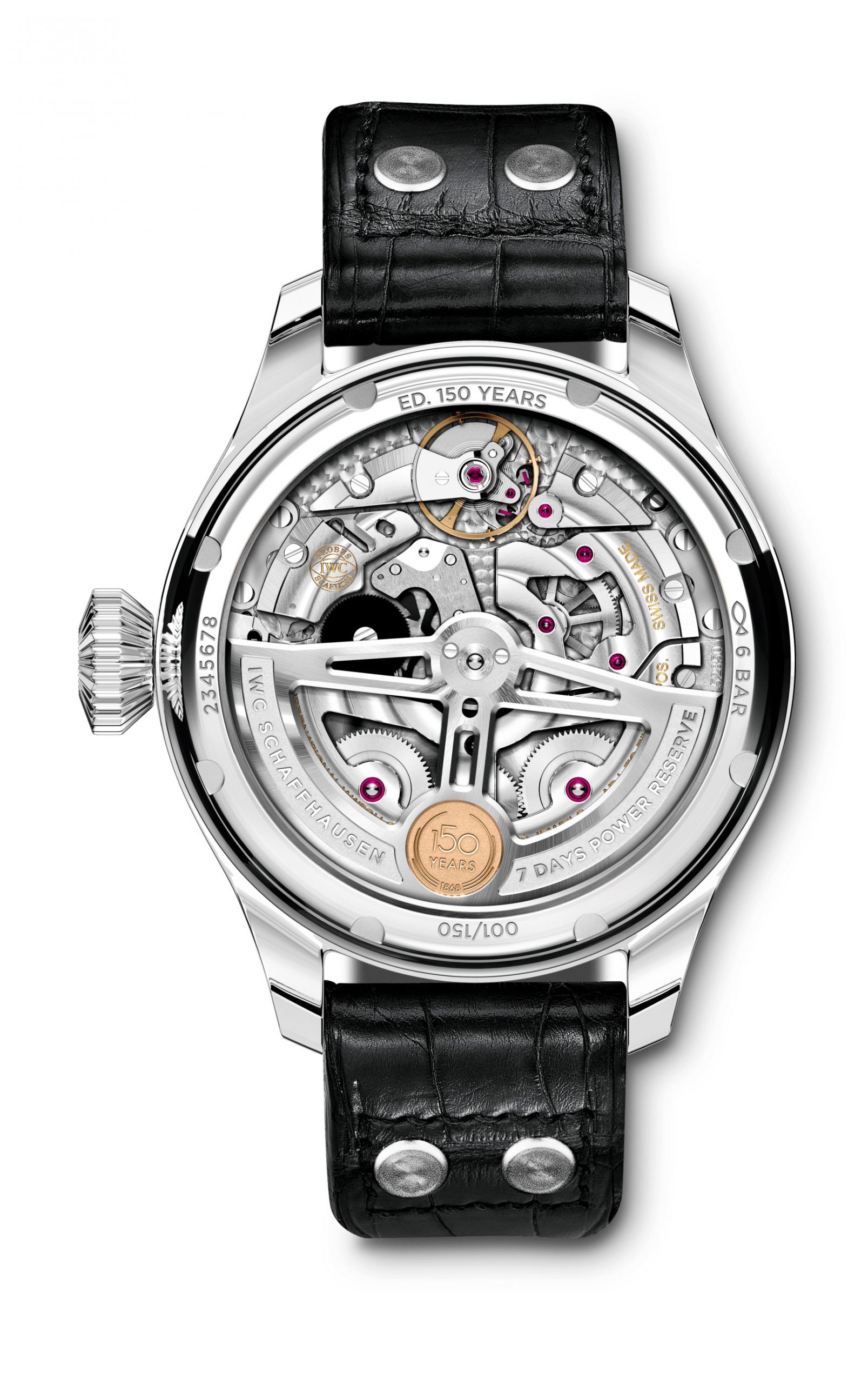 IWC Schaffhausen Big Pilot’s Watch Annual Calendar Edition “150 Years” - View 2