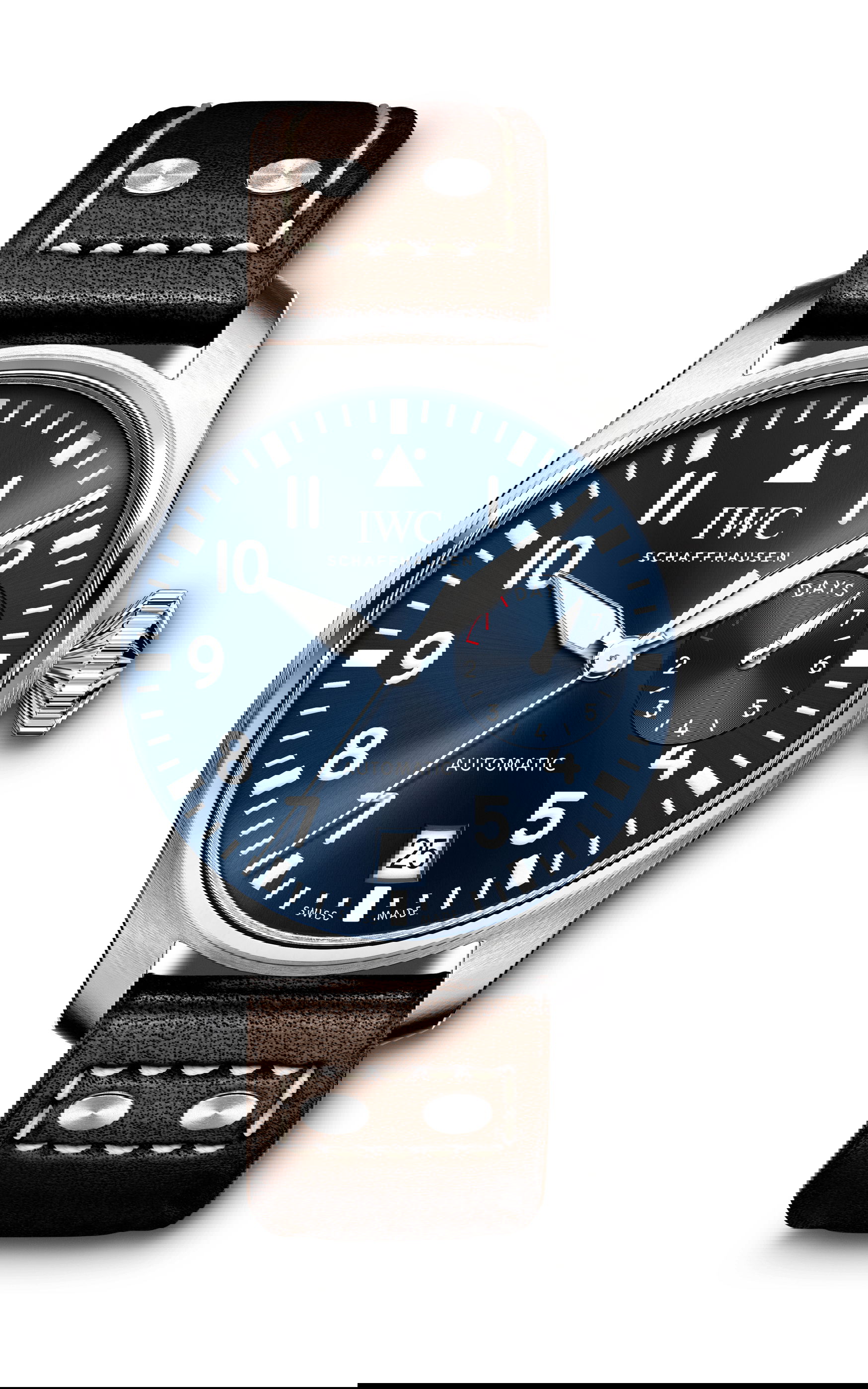 IWC Schaffhausen Big Pilot’s Watch Edition “Le Petit Prince” luxury timepiece - detailed view
