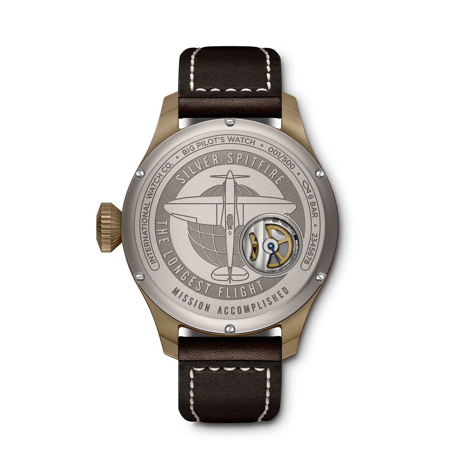 IWC Schaffhausen Big Pilot’s Watch Big Date Spitfire Edition “Mission accomplished” - View 2