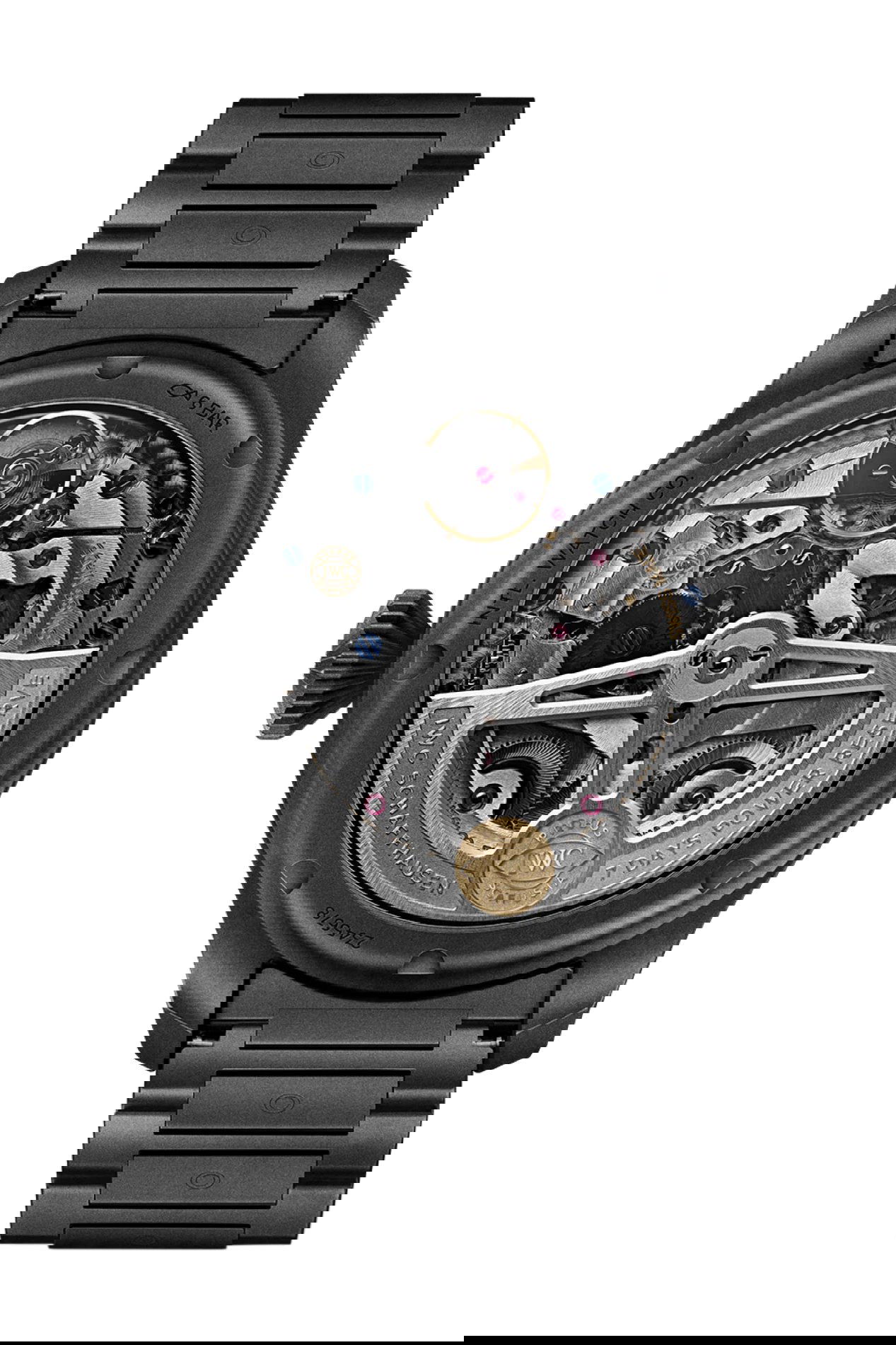 IWC Schaffhausen Big Pilot’s Watch Perpetual Calendar Top Gun Ceratanium - View 2