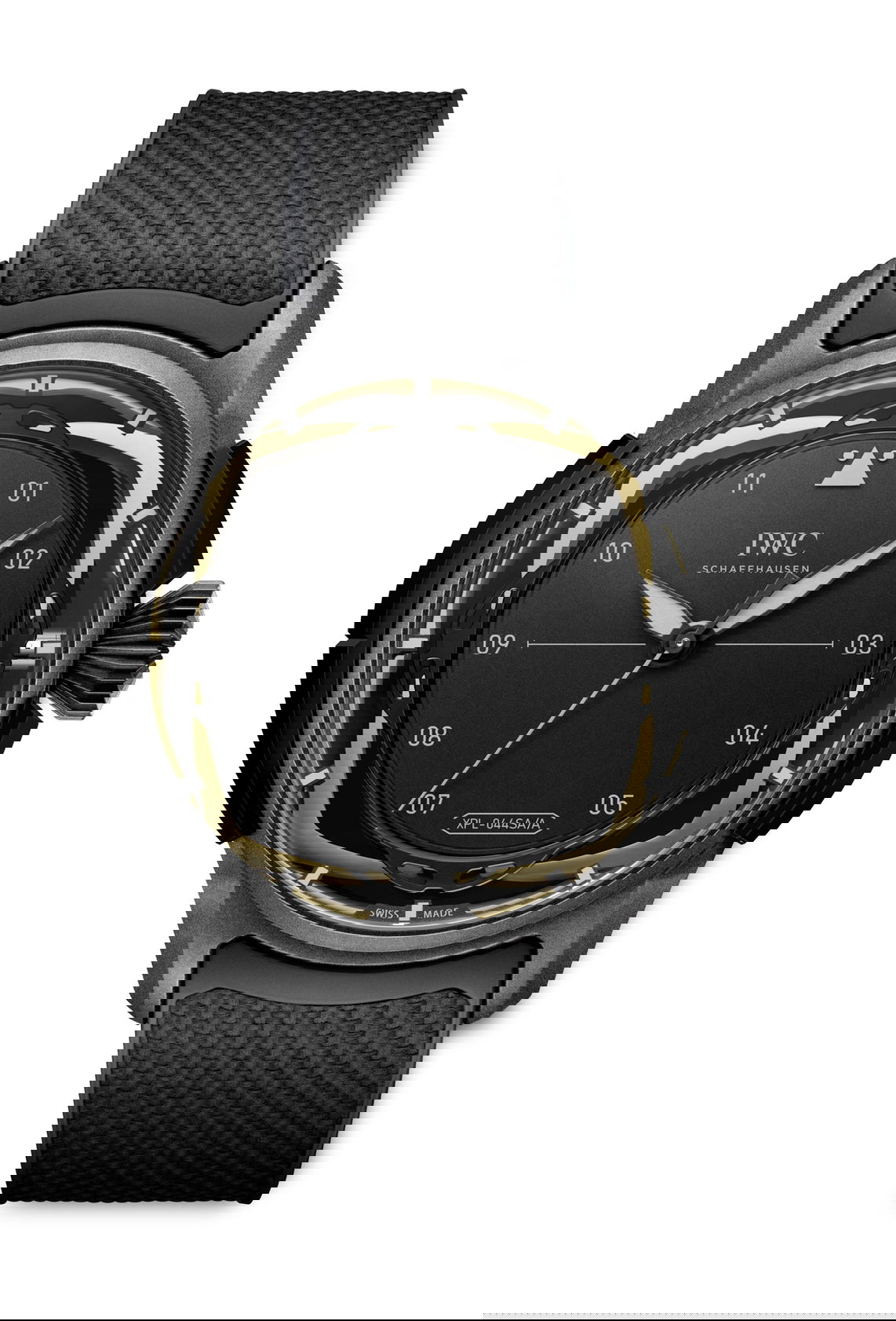 IWC Schaffhausen Big Pilot’s Watch Shock Absorber XPL luxury timepiece - detailed view