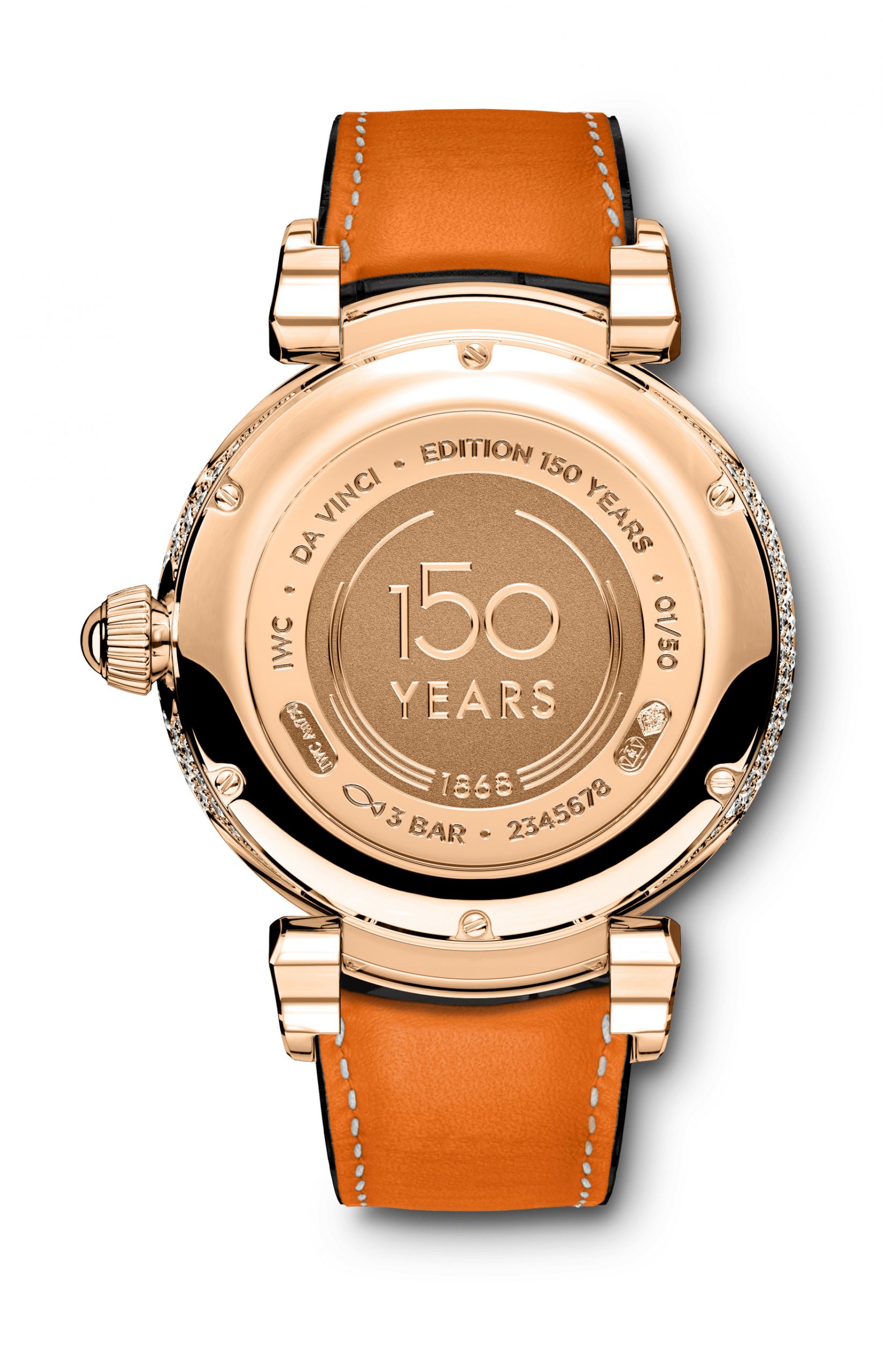 IWC Schaffhausen Da Vinci Automatic Moon Phase 36 Edition “150 years” - View 2