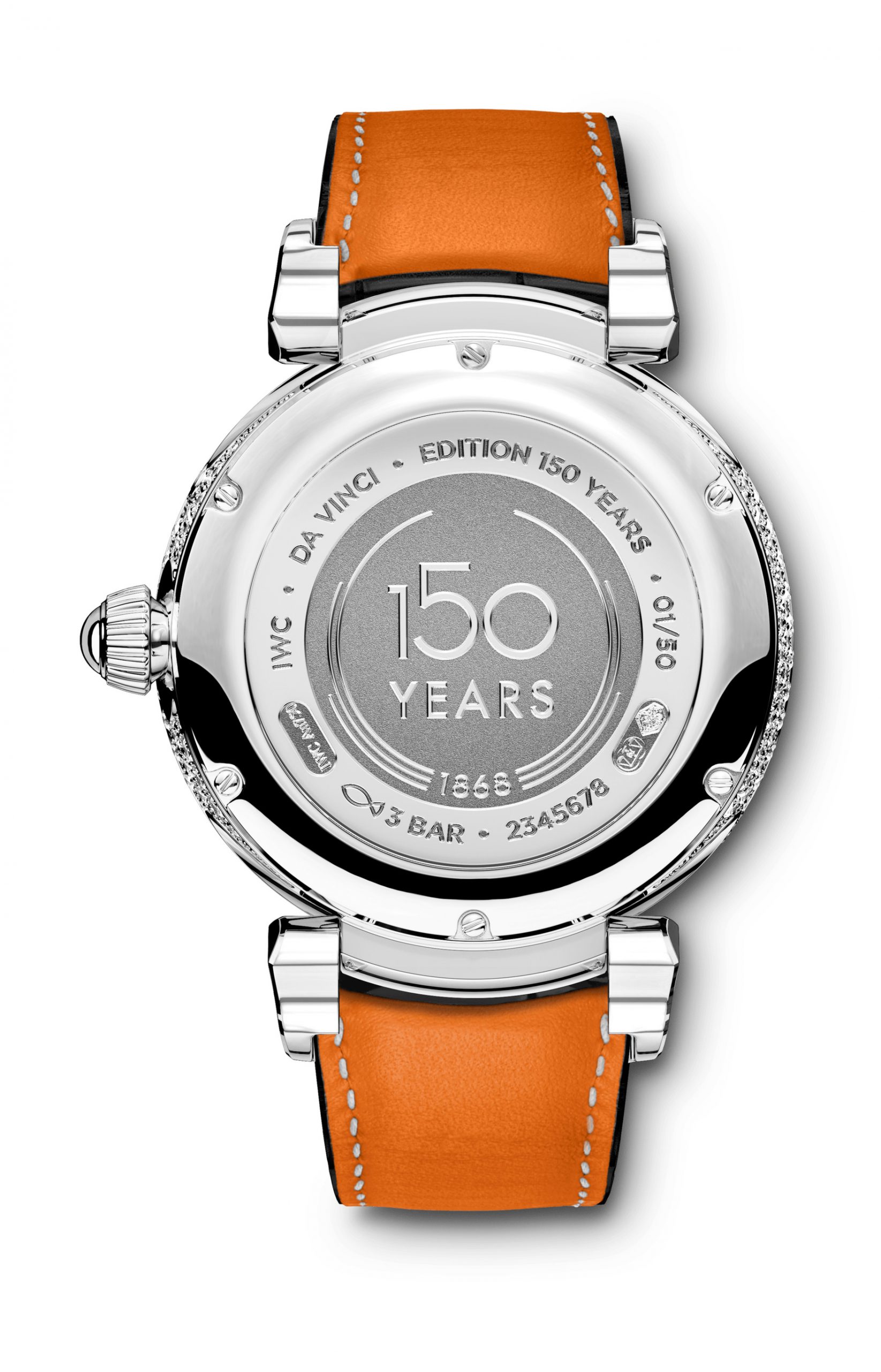 IWC Schaffhausen Da Vinci Automatic Moon Phase 36 Edition “150 Years” - View 2