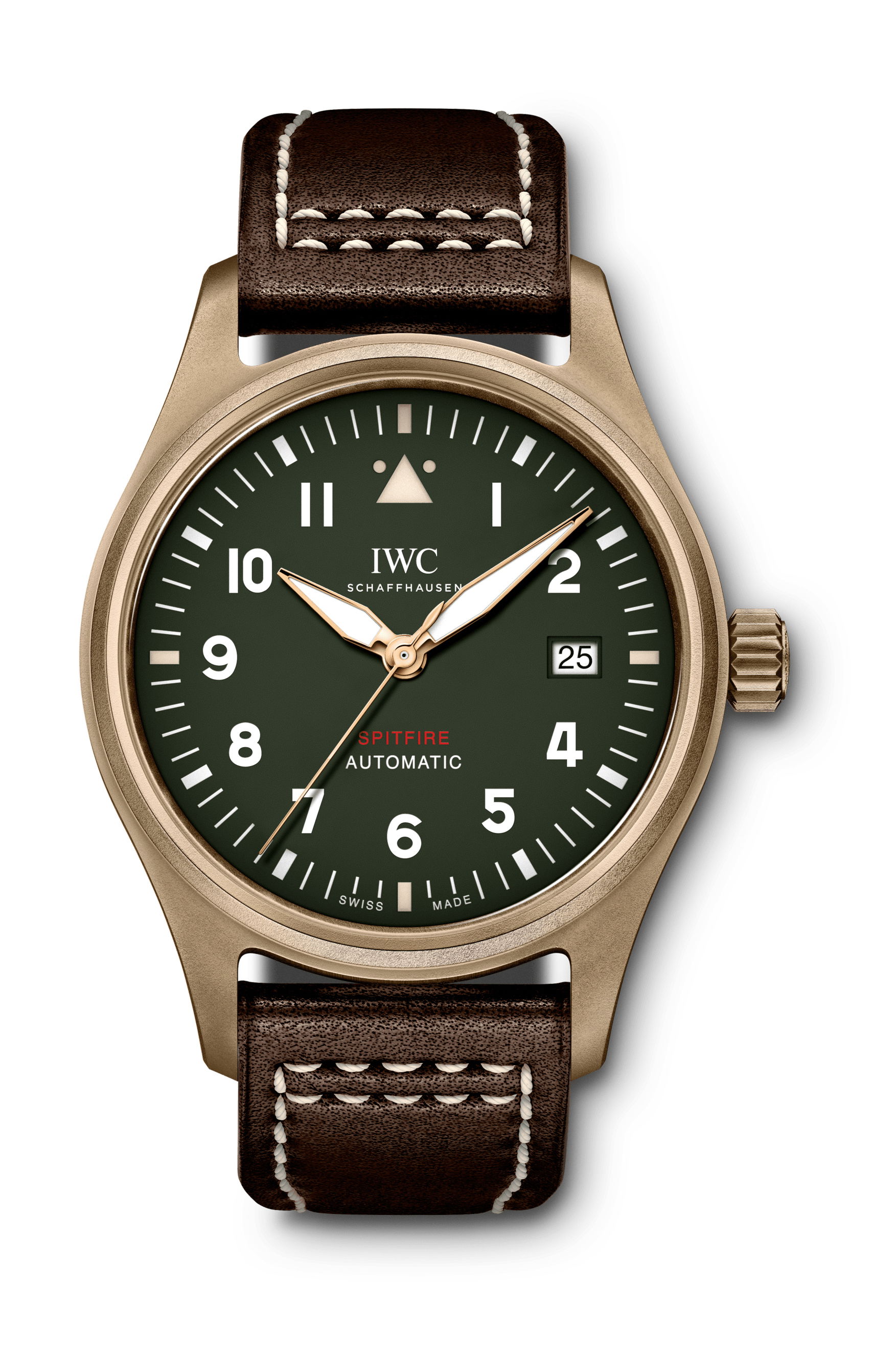 IWC Schaffhausen Pilot’s Watch Automatic Spitfire luxury timepiece - detailed view