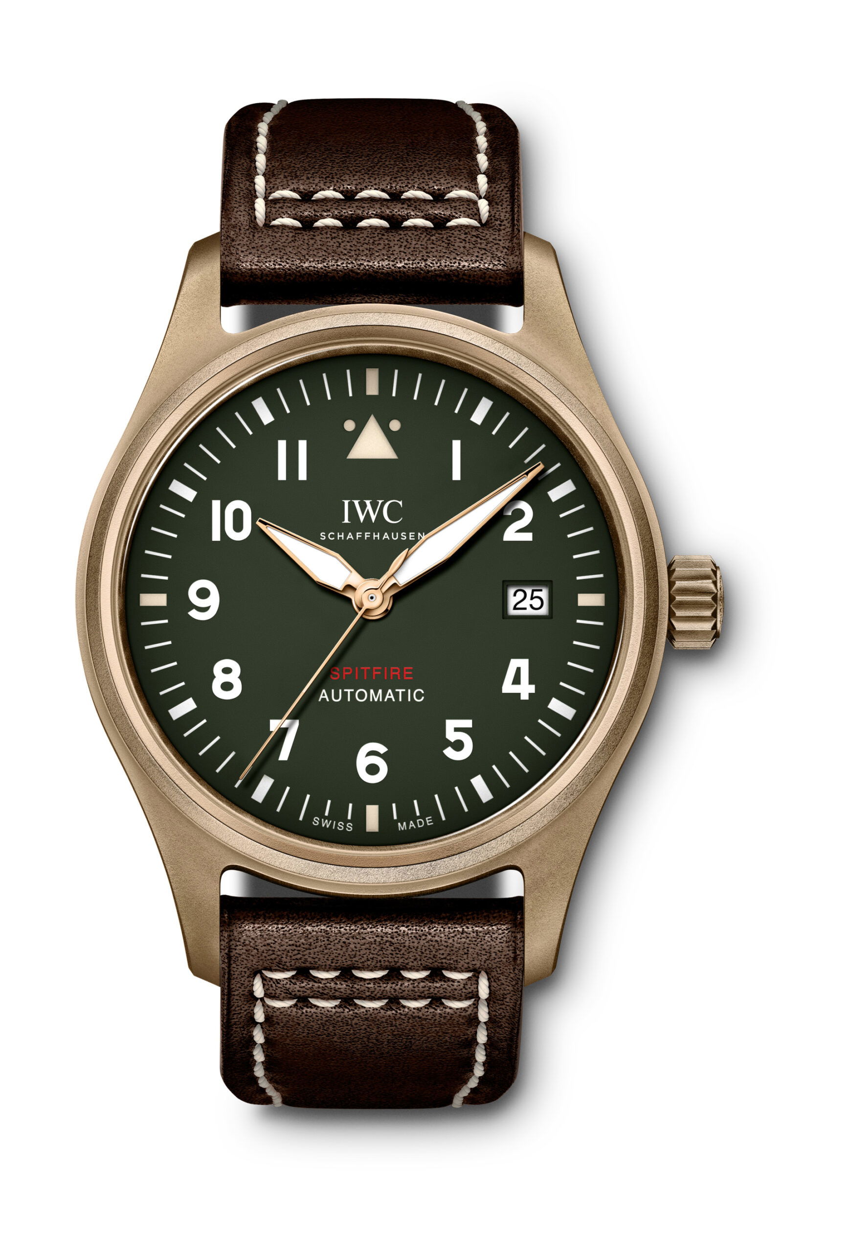 IWC Schaffhausen Pilot’s Watch Automatic Spitfire luxury timepiece - detailed view