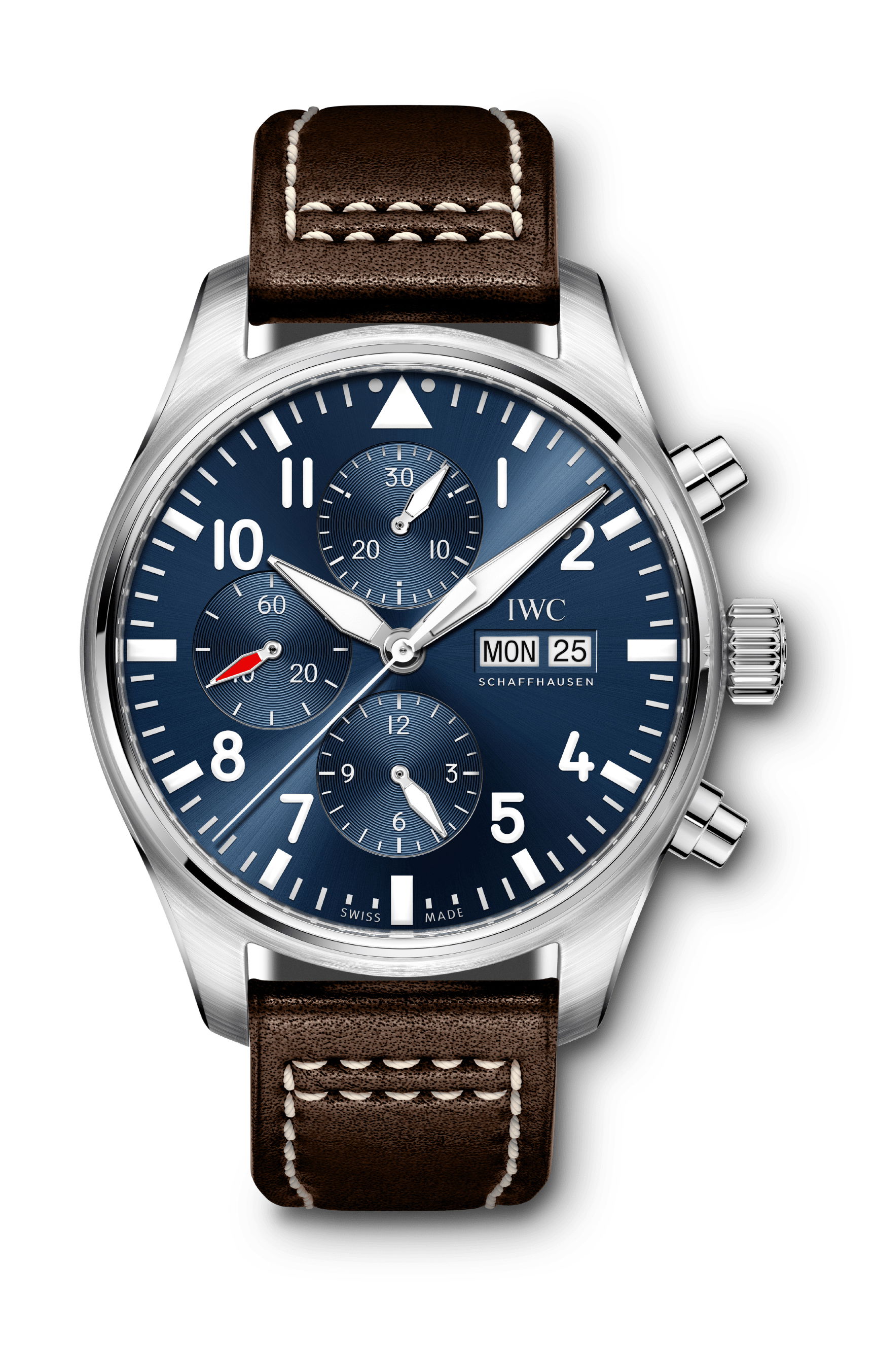 IWC Schaffhausen Pilot’s Watch Chronograph Edition “Le Petit Prince” luxury timepiece - detailed view