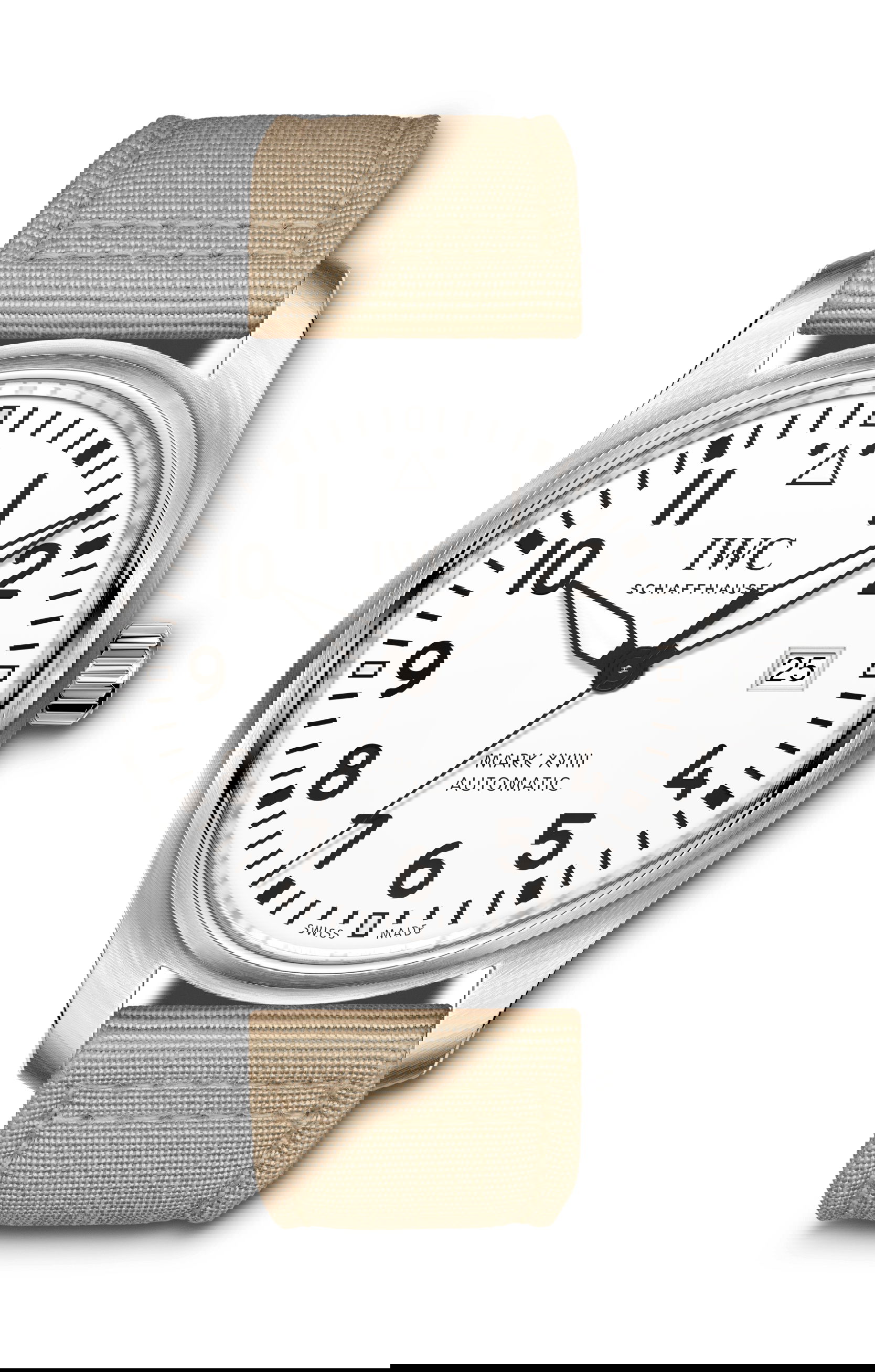 IWC Schaffhausen Pilot’s Watch Mark XVIII luxury timepiece - detailed view