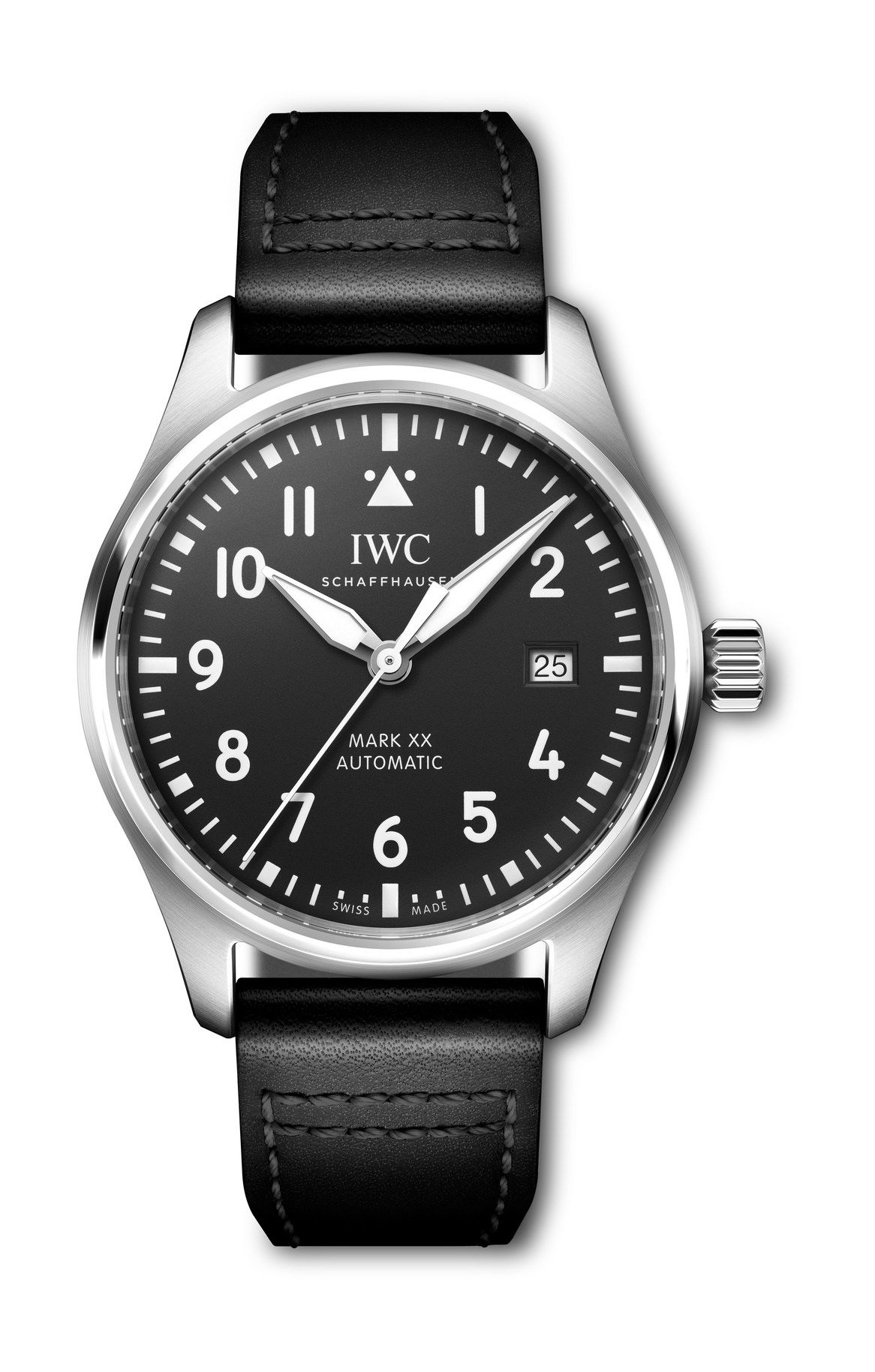 IWC Schaffhausen Pilot’s Watch Mark XX luxury timepiece - detailed view