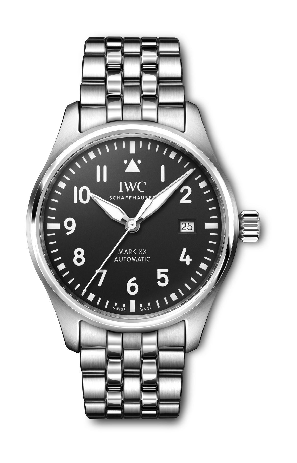 IWC Schaffhausen Pilot’s Watch Mark XX luxury timepiece - detailed view