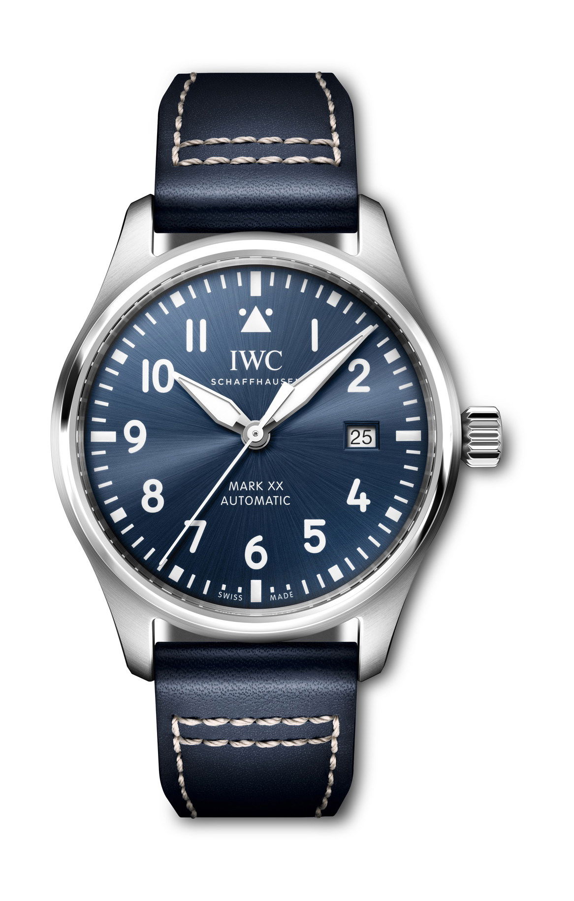 IWC Schaffhausen Pilot’s Watch Mark XX luxury timepiece - detailed view