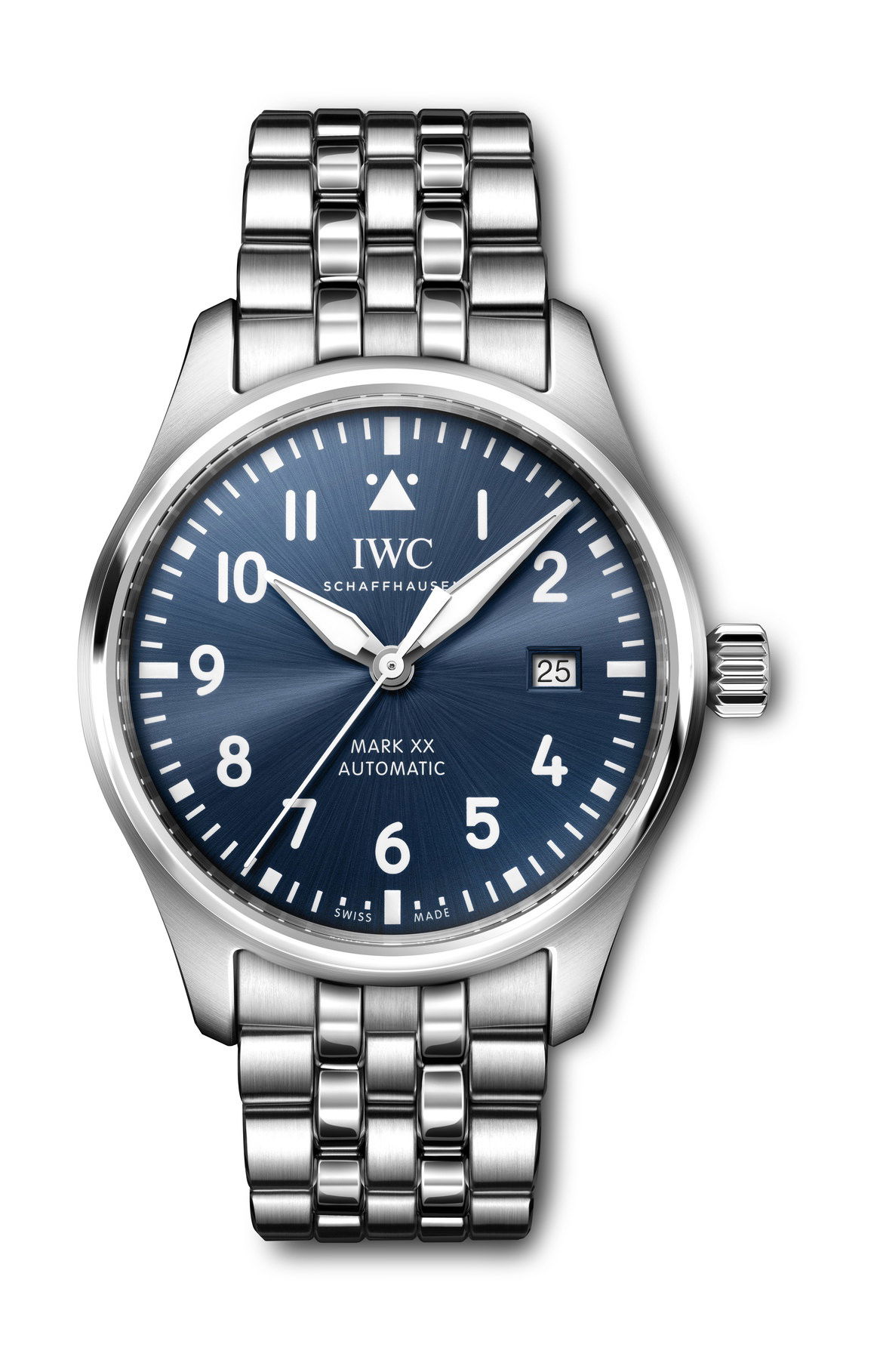 IWC Schaffhausen Pilot’s Watch Mark XX luxury timepiece - detailed view