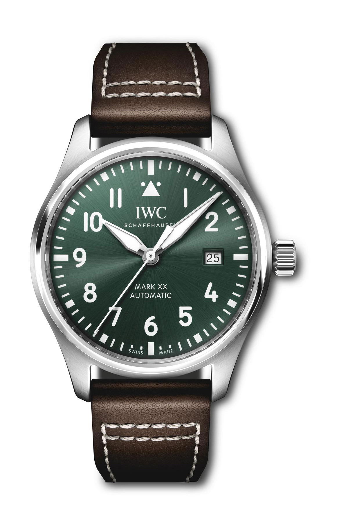 IWC Schaffhausen Pilot’s Watch Mark XX luxury timepiece - detailed view
