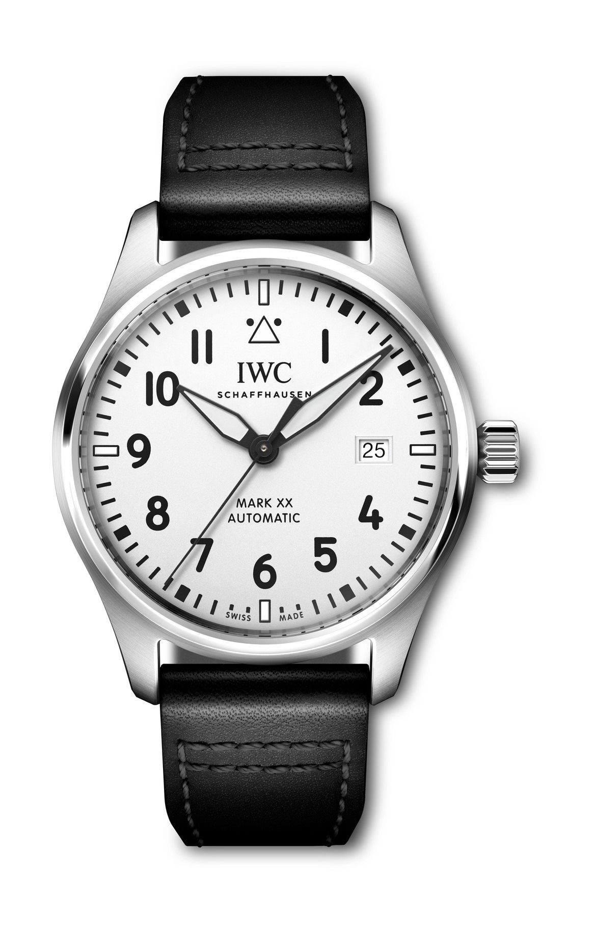 IWC Schaffhausen Pilot’s Watch Mark XX luxury timepiece - detailed view