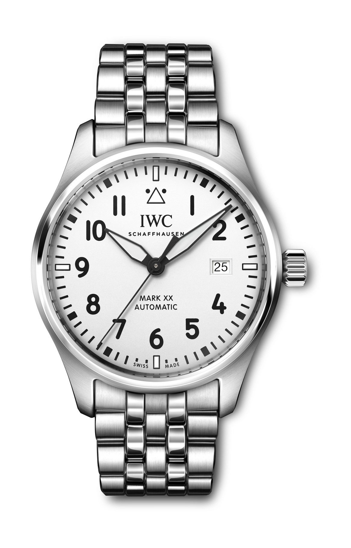 IWC Schaffhausen Pilot’s Watch Mark XX luxury timepiece - detailed view