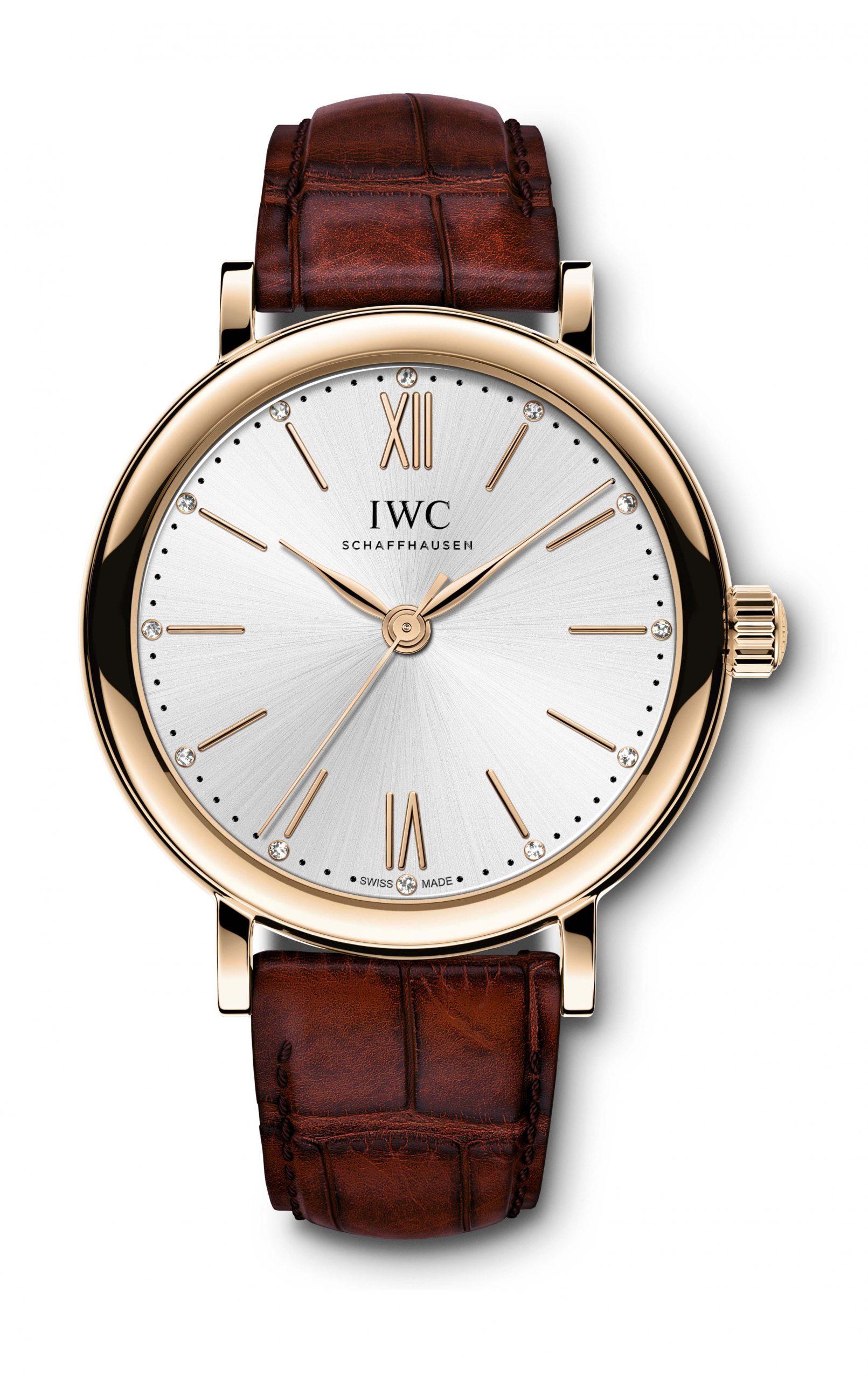 IWC Schaffhausen Portofino Automatic 34 luxury timepiece - detailed view