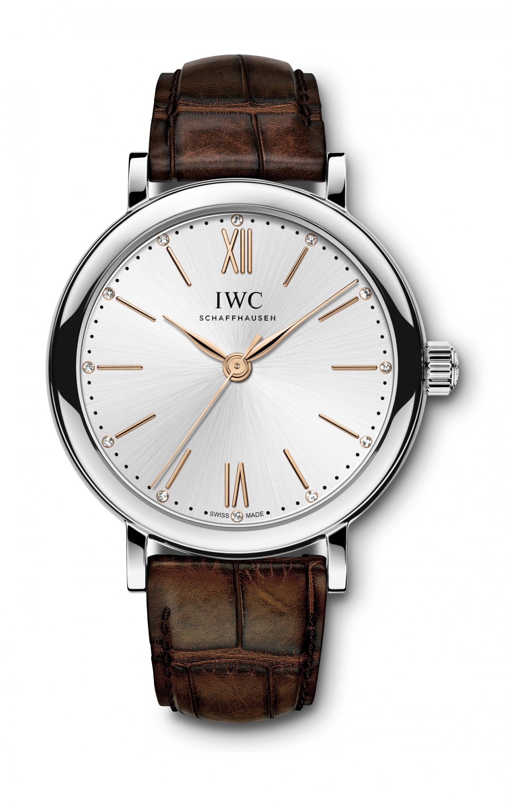 IWC Schaffhausen Portofino Automatic 34 luxury timepiece - detailed view