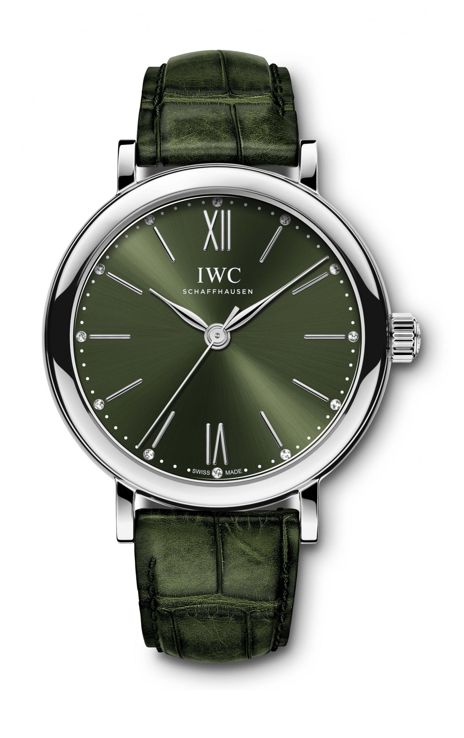 IWC Schaffhausen Portofino Automatic 34 luxury timepiece - detailed view