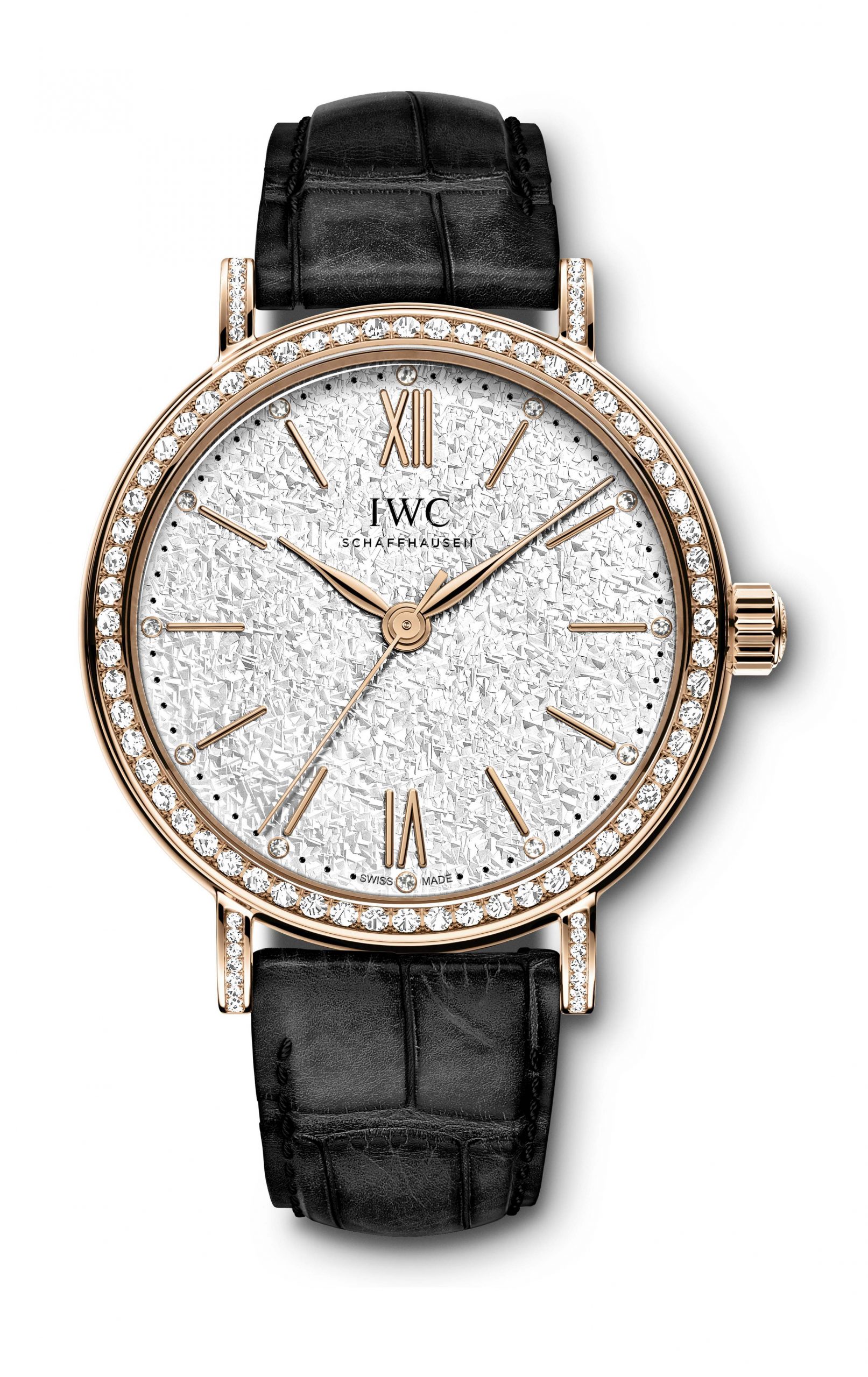 IWC Schaffhausen Portofino Automatic 34 luxury timepiece - detailed view