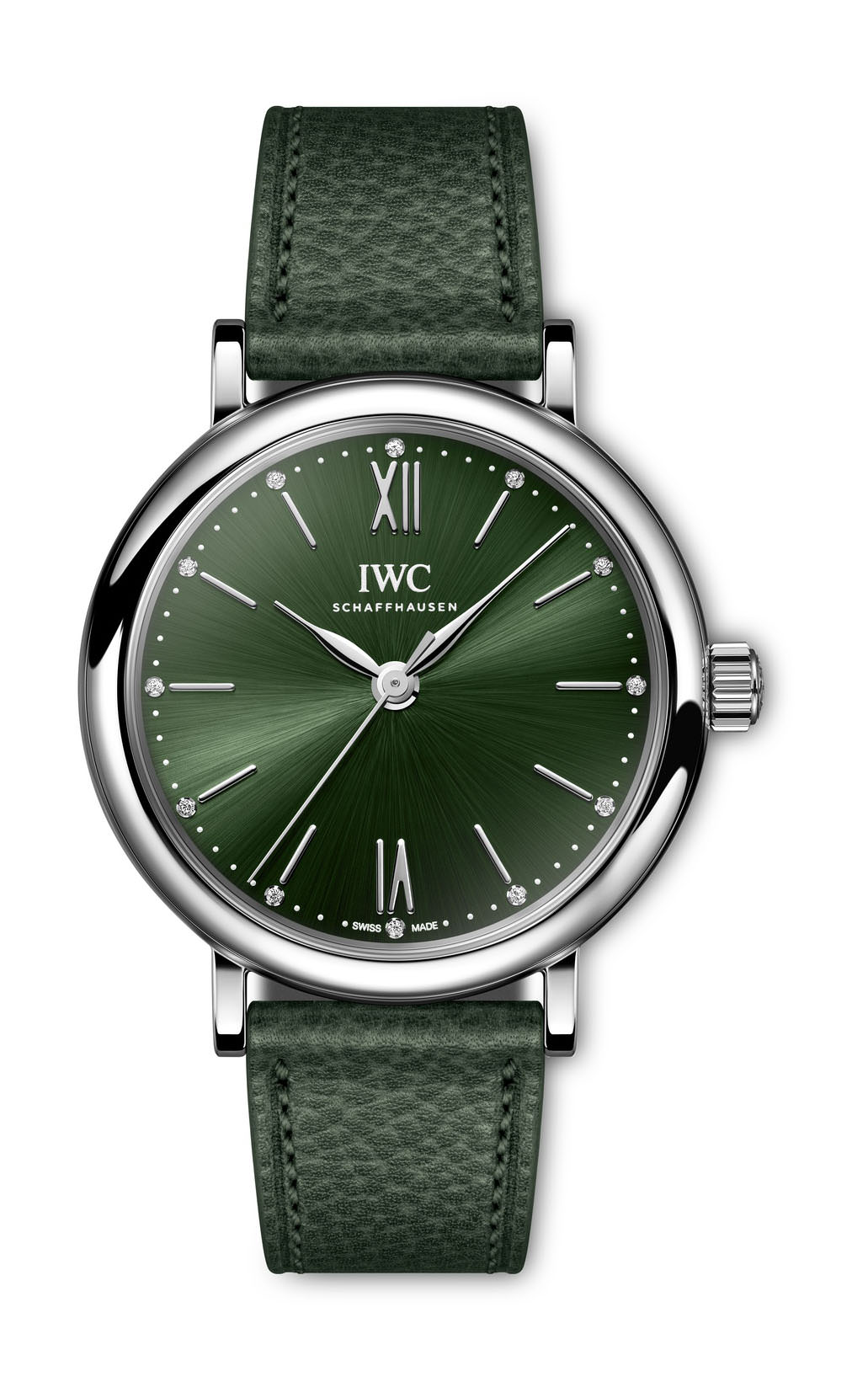 IWC Schaffhausen Portofino Automatic 34 luxury timepiece - detailed view