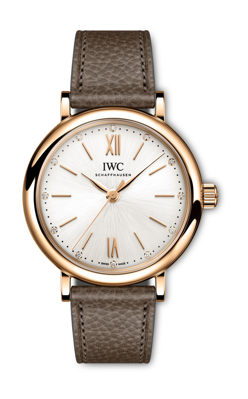 IWC Schaffhausen Portofino Automatic 34 luxury timepiece - detailed view