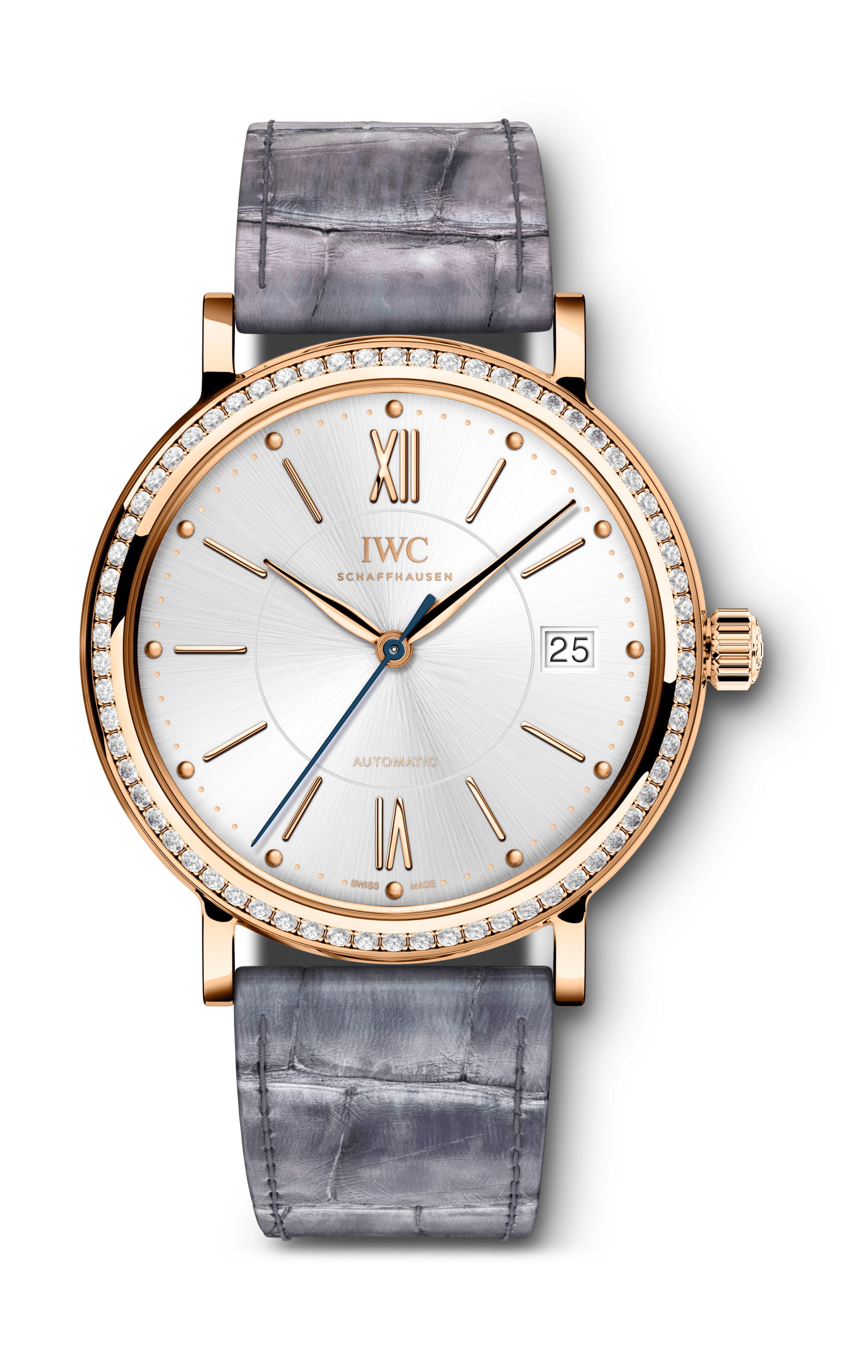 IWC Schaffhausen Portofino Automatic 37 luxury timepiece - detailed view