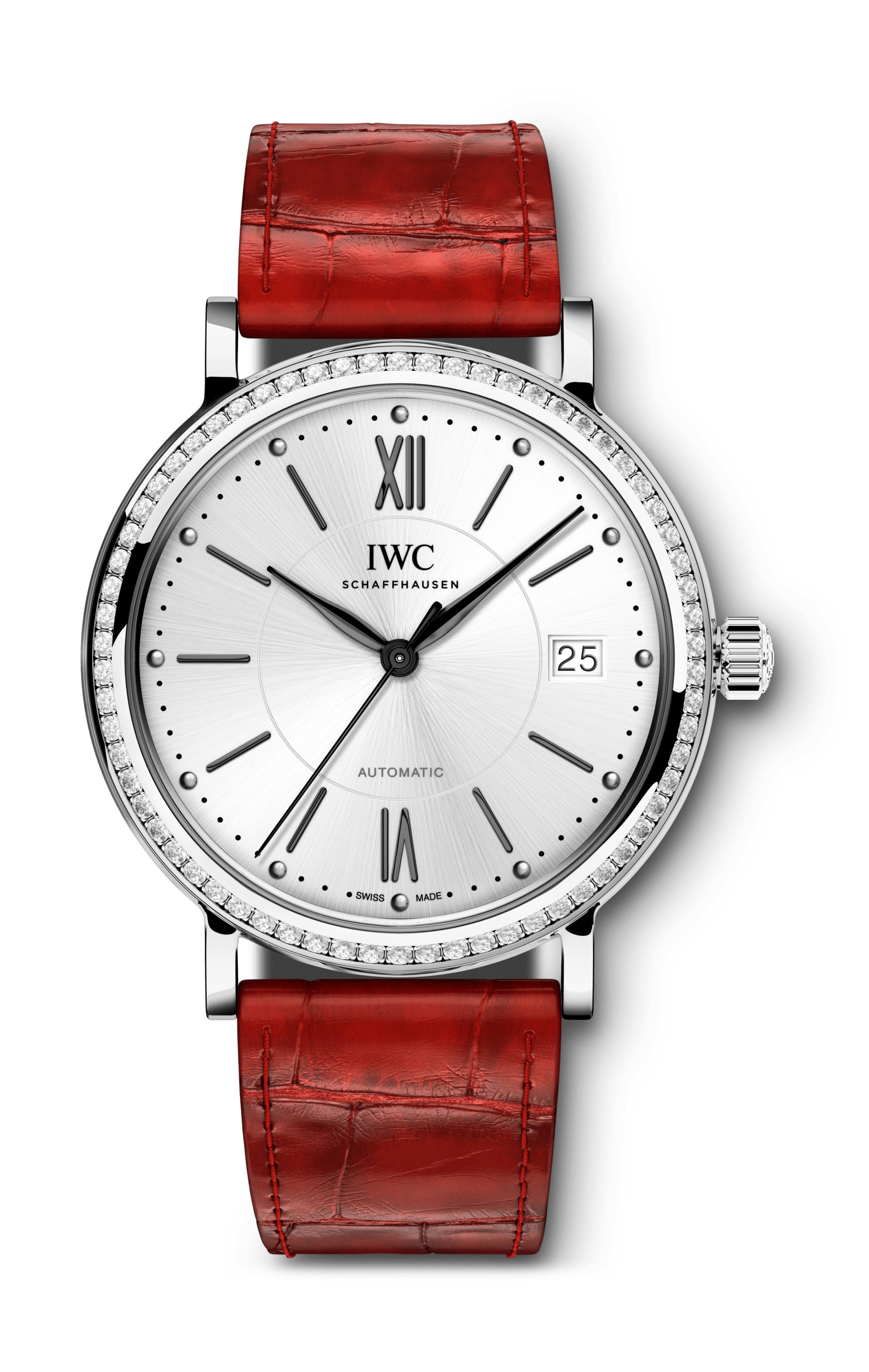 IWC Schaffhausen Portofino Automatic 37 luxury timepiece - detailed view