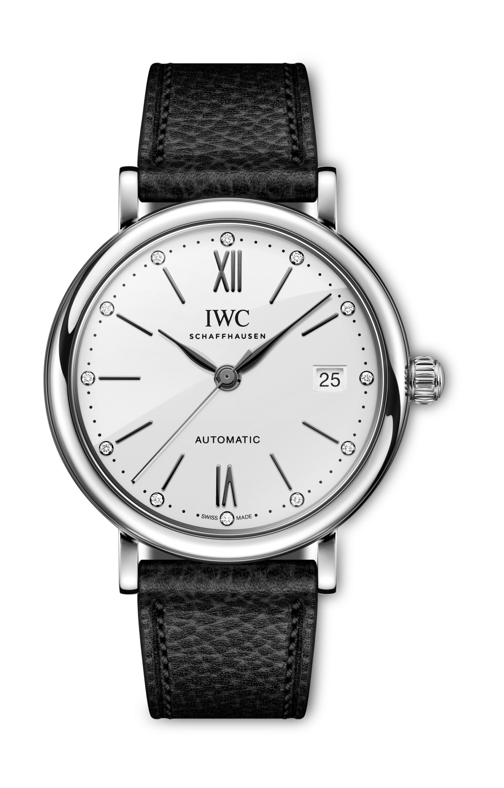 IWC Schaffhausen Portofino Automatic 37 luxury timepiece - detailed view