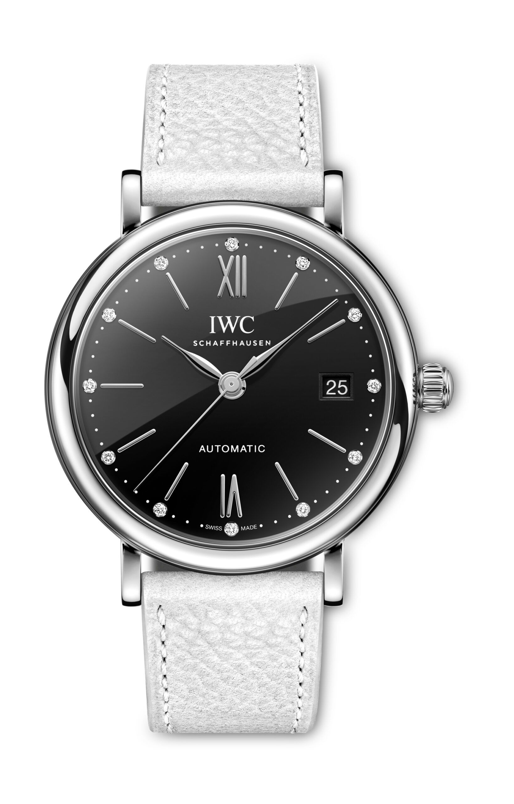 IWC Schaffhausen Portofino Automatic 37 luxury timepiece - detailed view