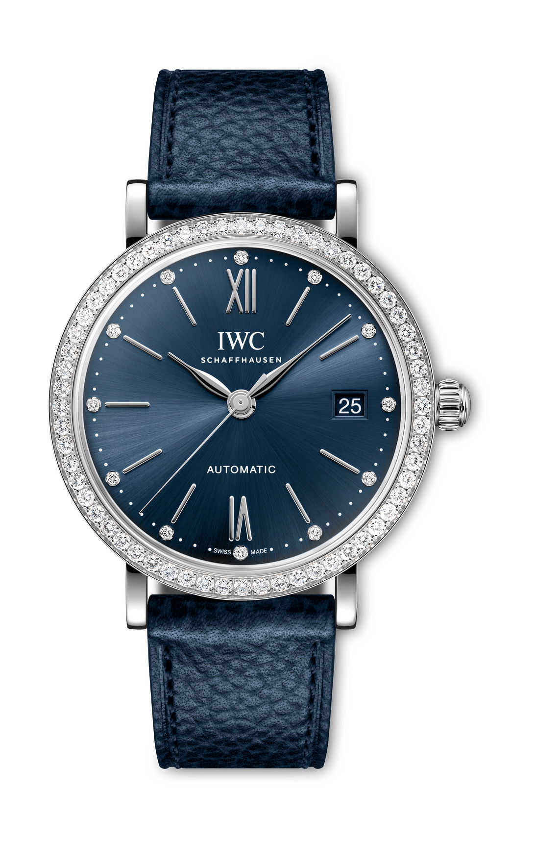 IWC Schaffhausen Portofino Automatic 37 luxury timepiece - detailed view