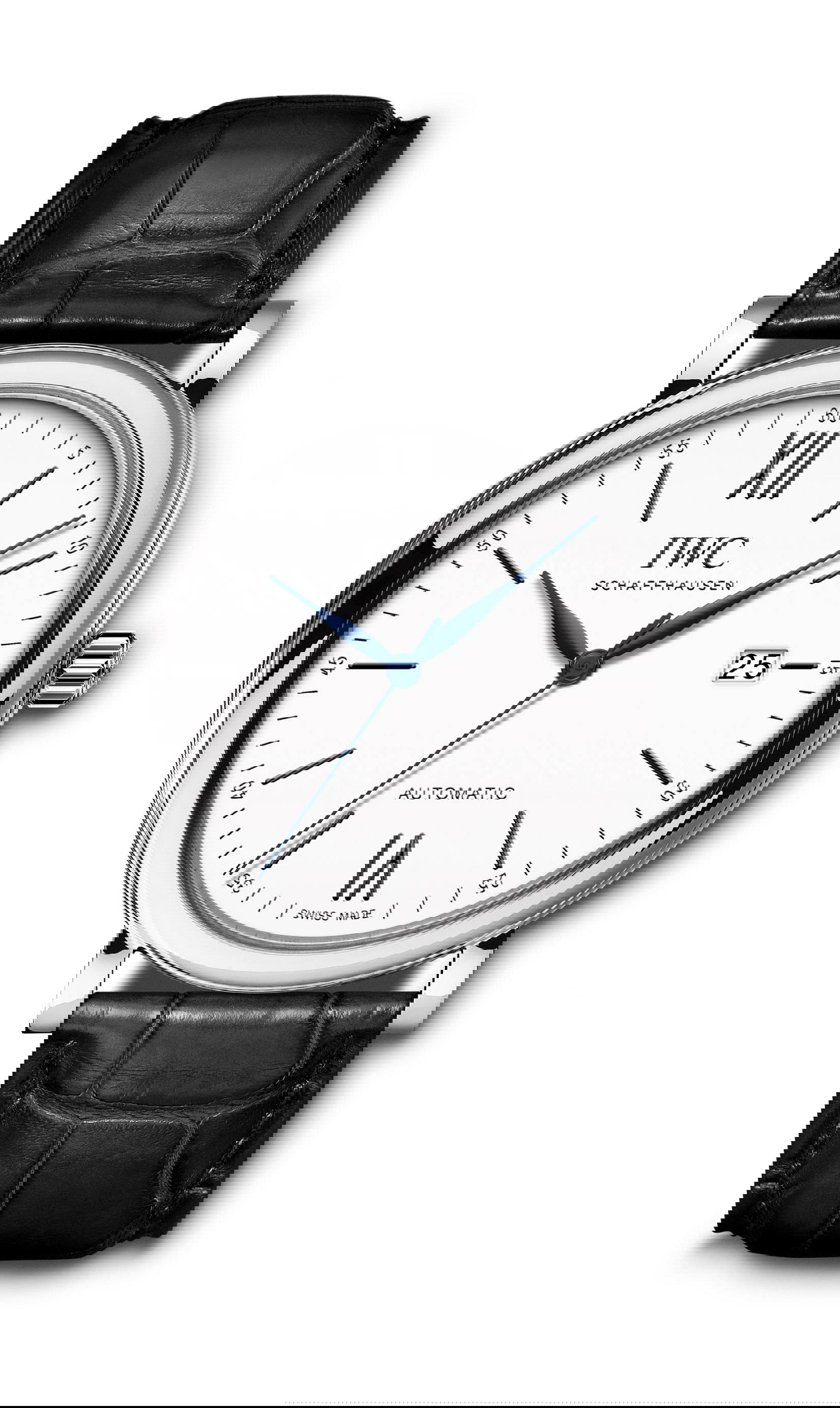 IWC Schaffhausen Portofino Automatic Edition “150 Years” luxury timepiece - detailed view