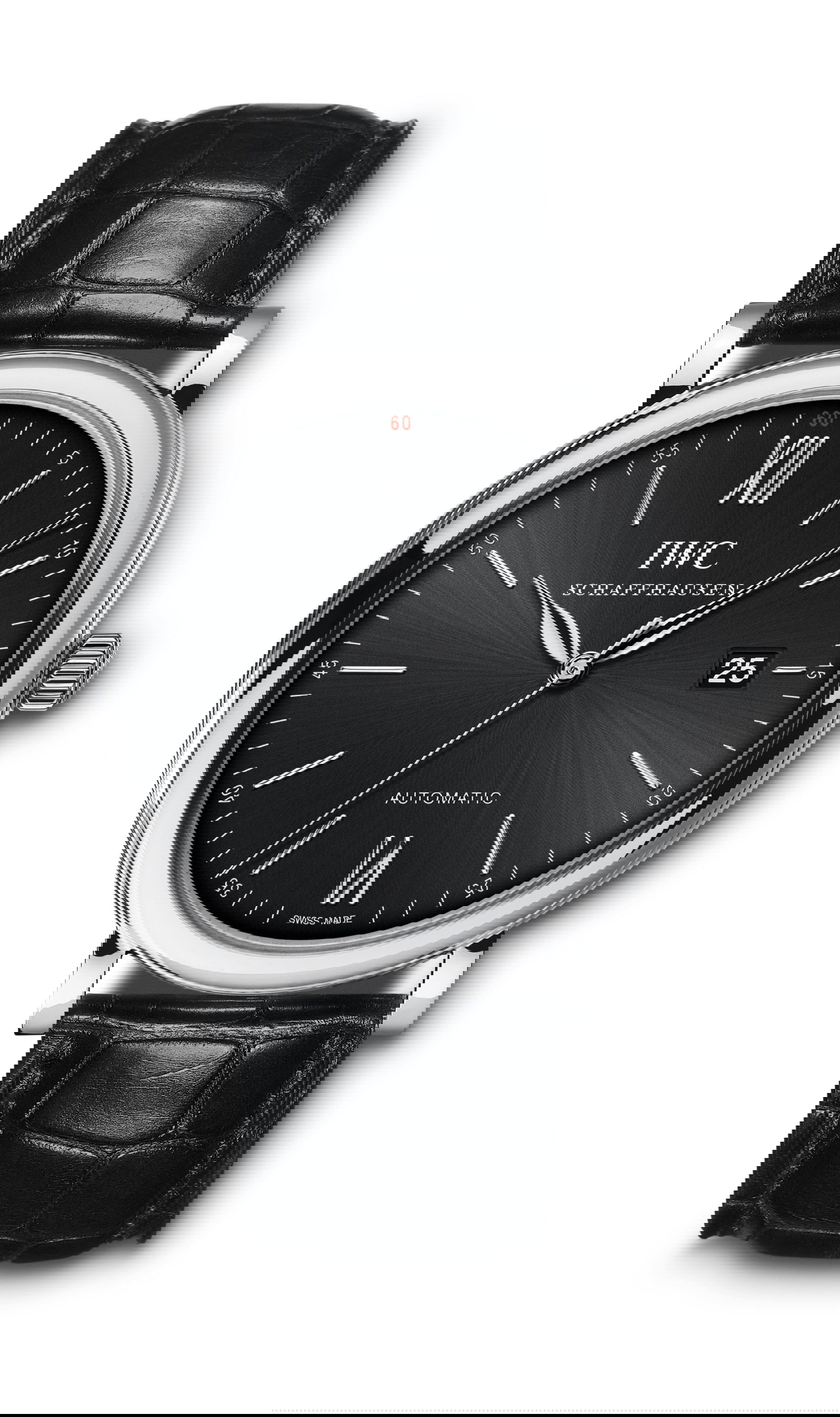 IWC Schaffhausen Portofino Automatic 40 luxury timepiece - detailed view