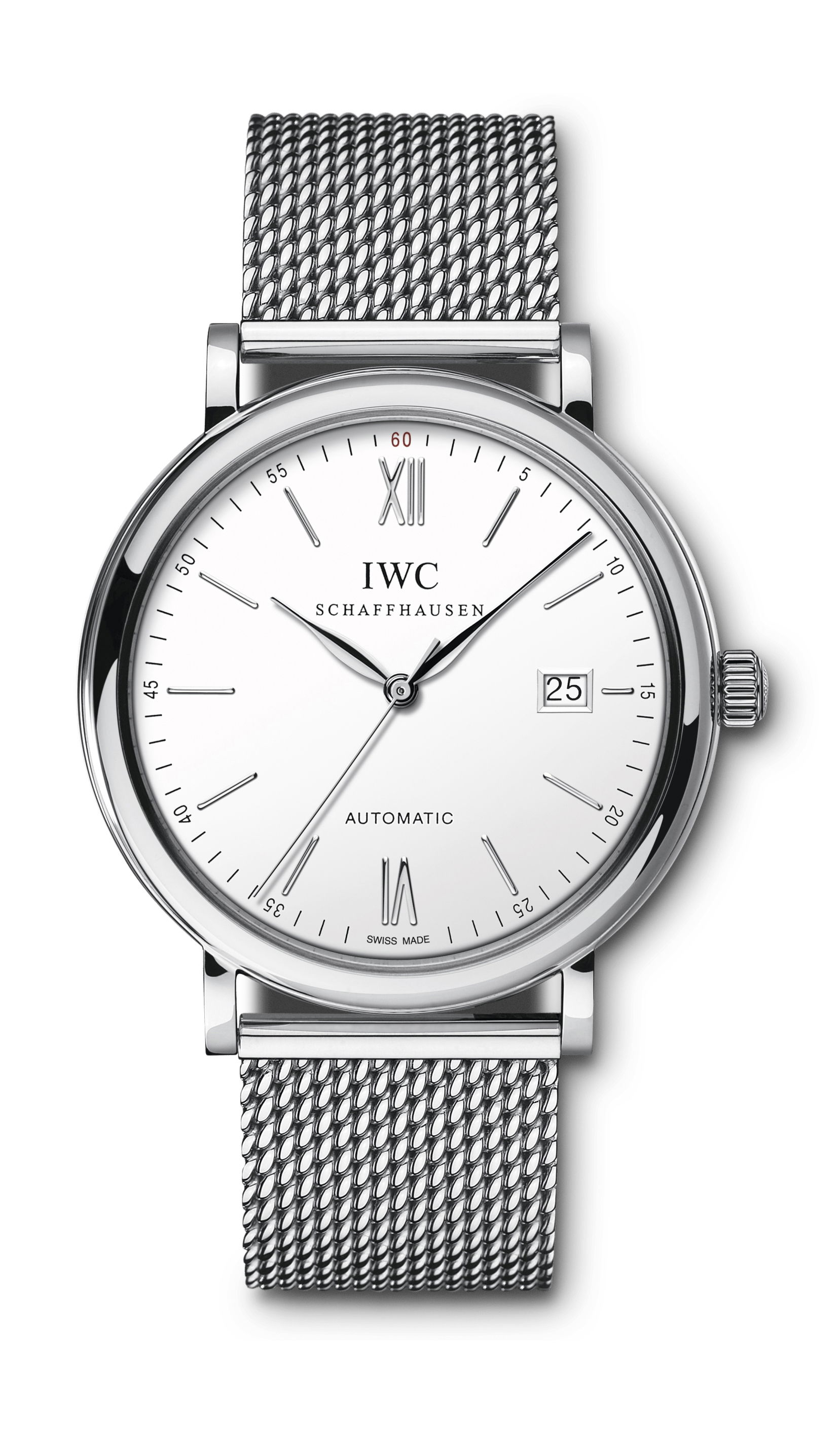 IWC Schaffhausen Portofino Automatic 40 luxury timepiece - detailed view