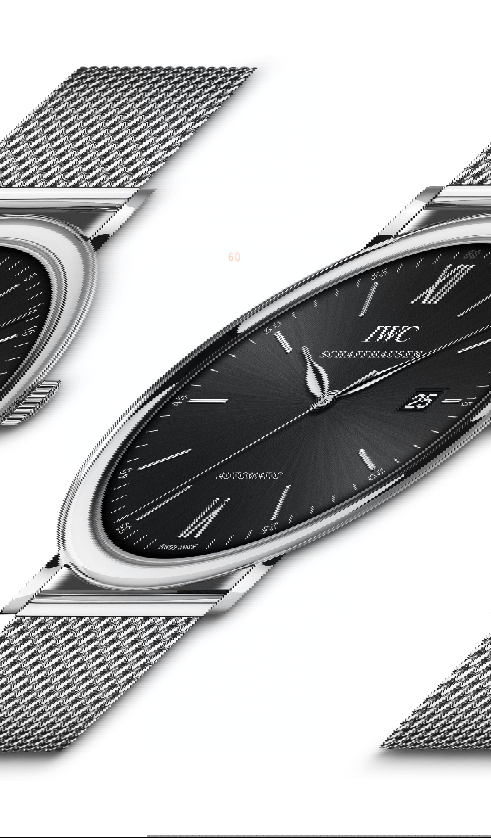 IWC Schaffhausen Portofino Automatic 40 luxury timepiece - detailed view