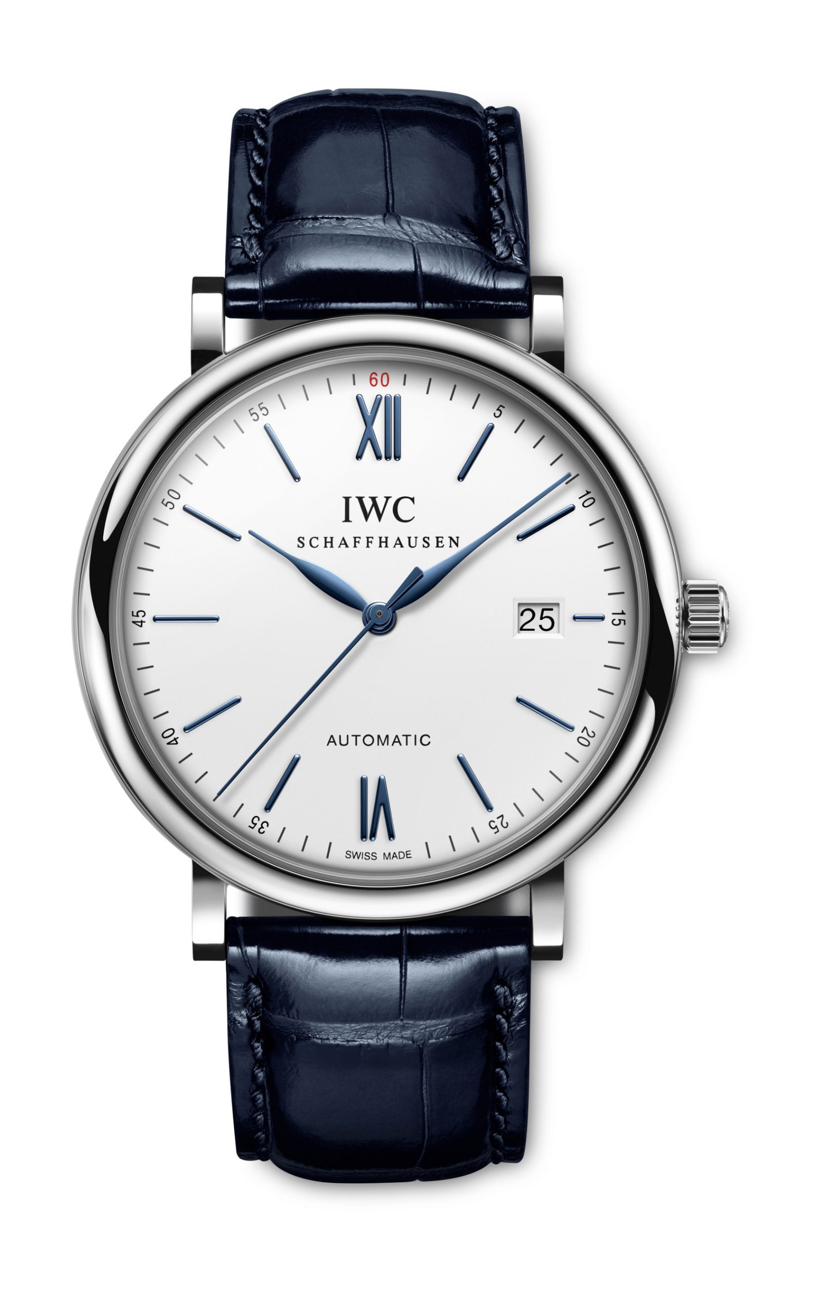 IWC Schaffhausen Portofino Automatic 40 luxury timepiece - detailed view