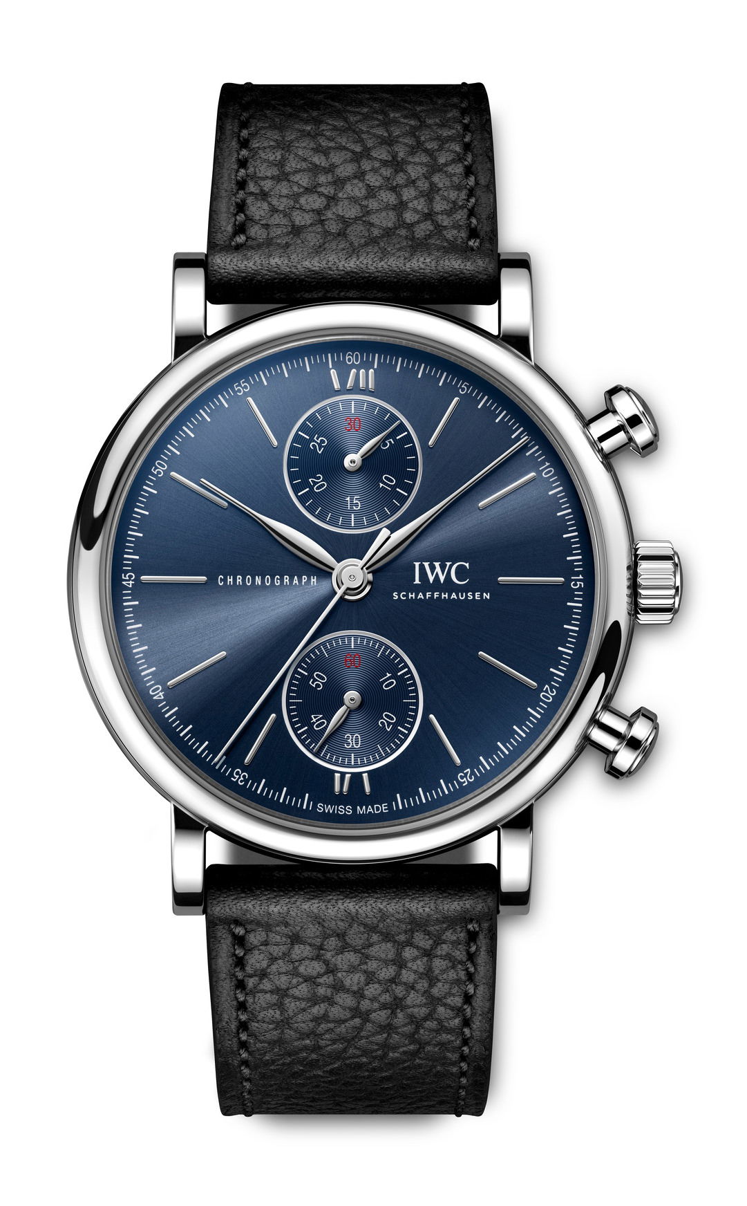 IWC Schaffhausen Portofino Chronograph 39 “Laureus Sport for Good” luxury timepiece - detailed view