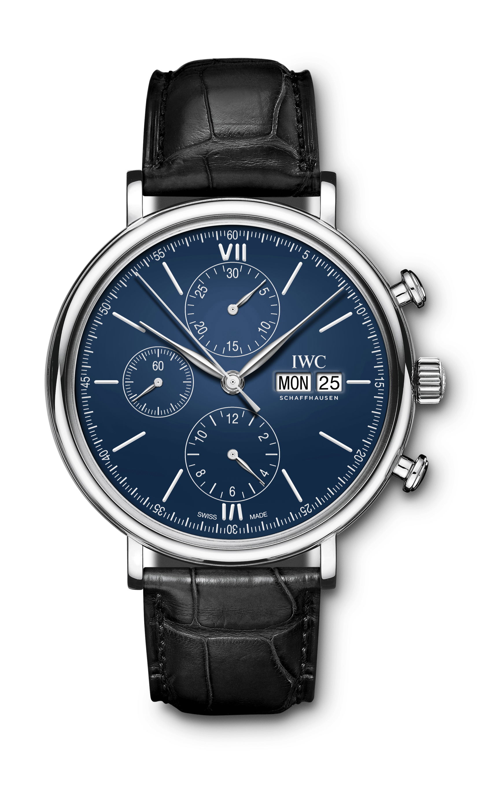 IWC Schaffhausen Portofino Chronograph Edition “150 Years” luxury timepiece - detailed view