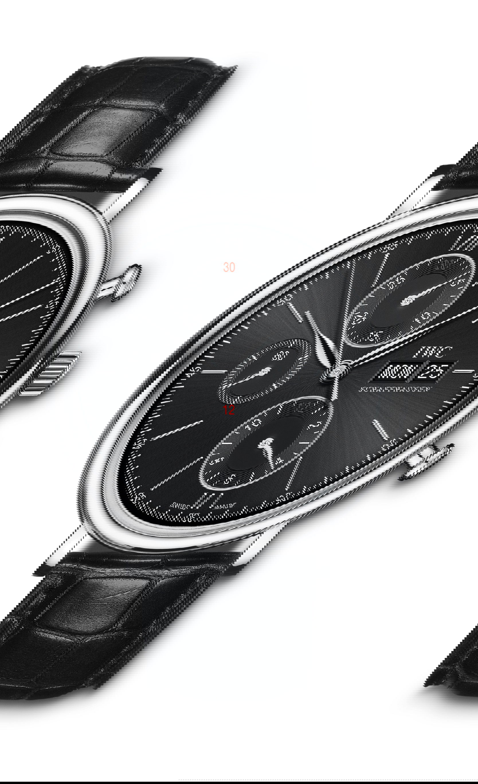 IWC Schaffhausen Portofino Chronograph luxury timepiece - detailed view